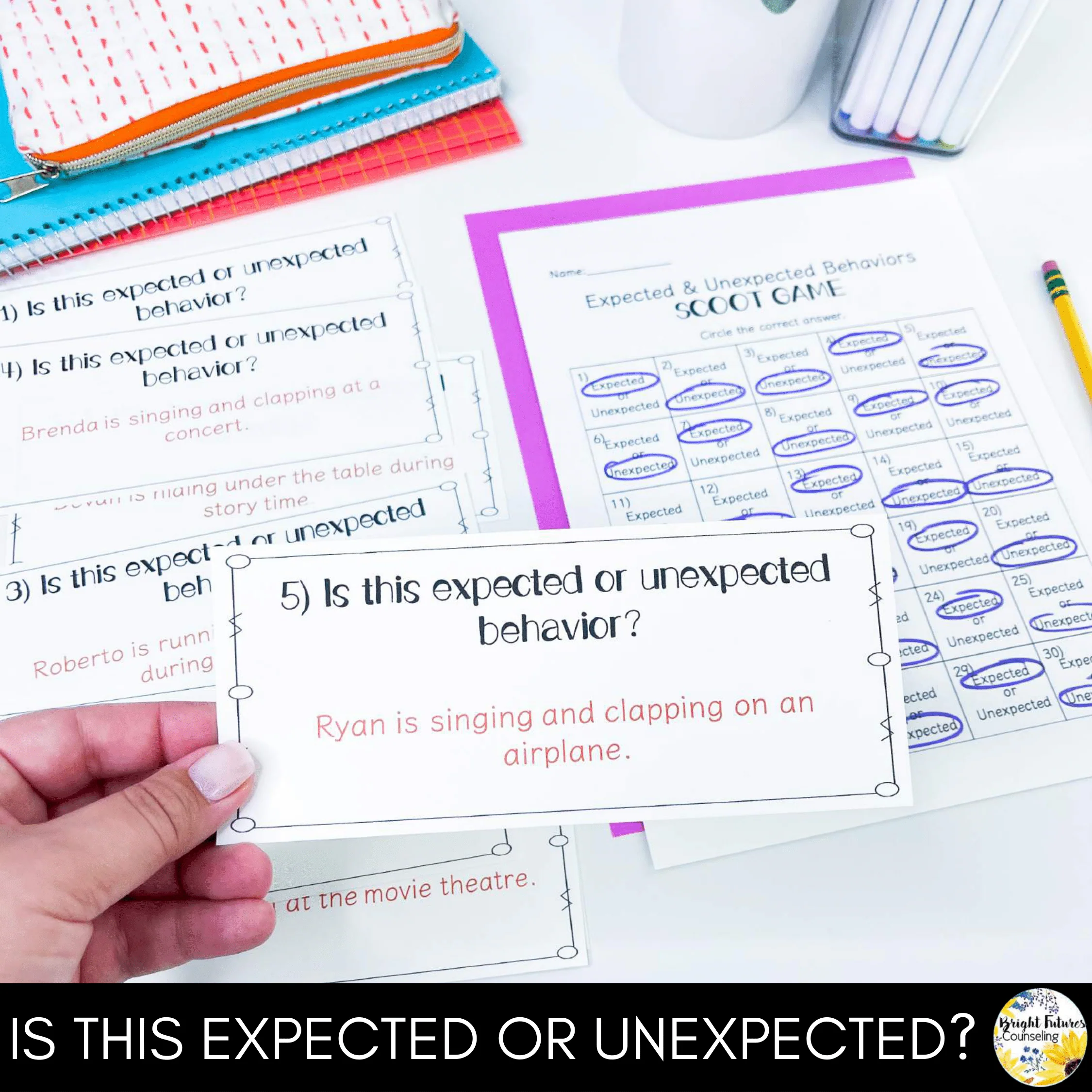 Expected and Unexpected Behaviors Scoot Game Counseling Game - Image 7