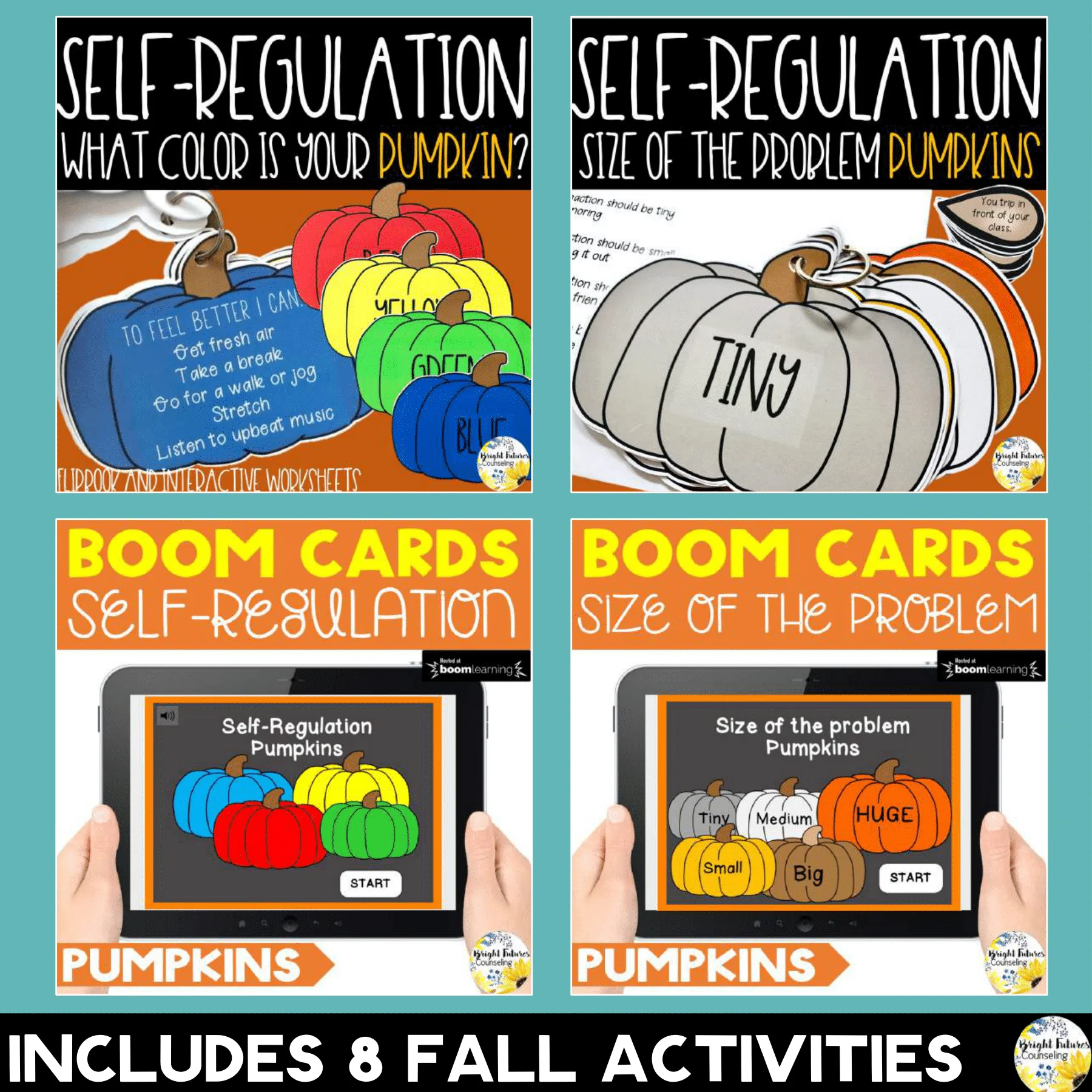 Fall Counseling Super Bundle with Fall and Halloween SEL Counseling Activities - Image 2