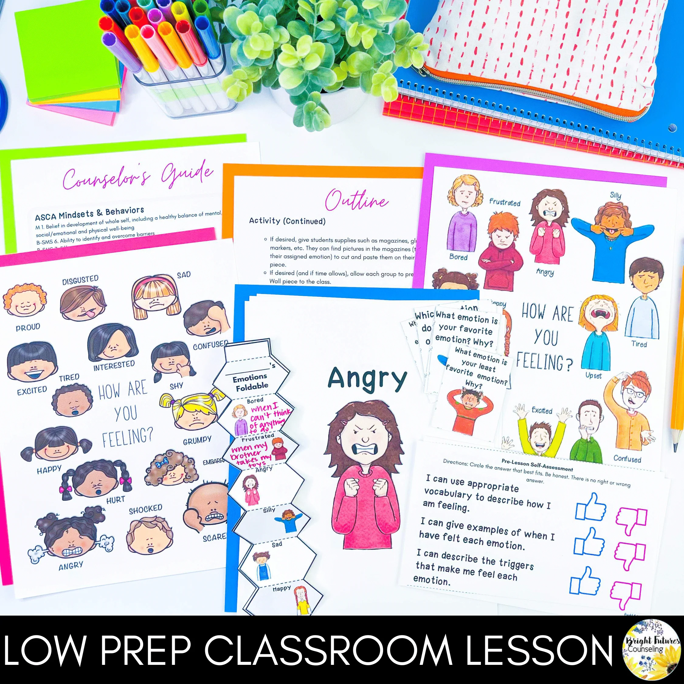 Feelings & Emotions Counseling Lesson: Social Emotional Learning Activities - Image 11