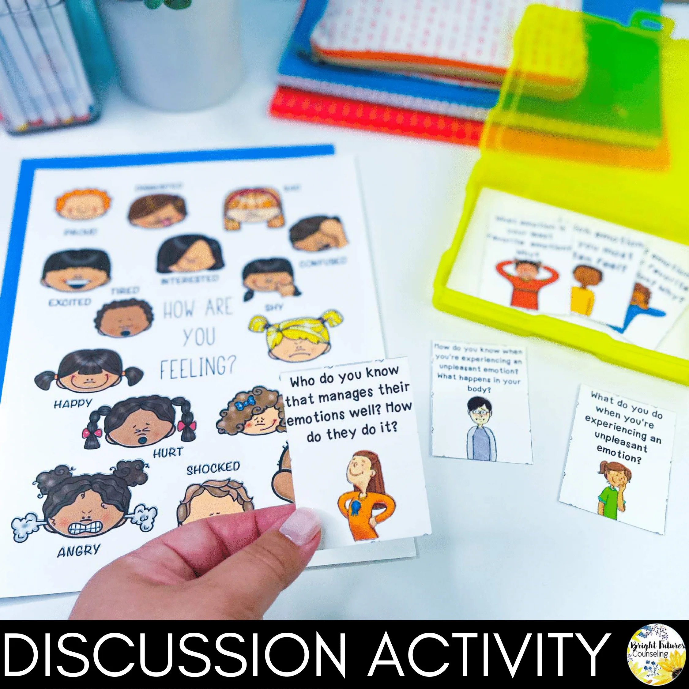 Feelings & Emotions Counseling Lesson: Social Emotional Learning Activities - Image 7
