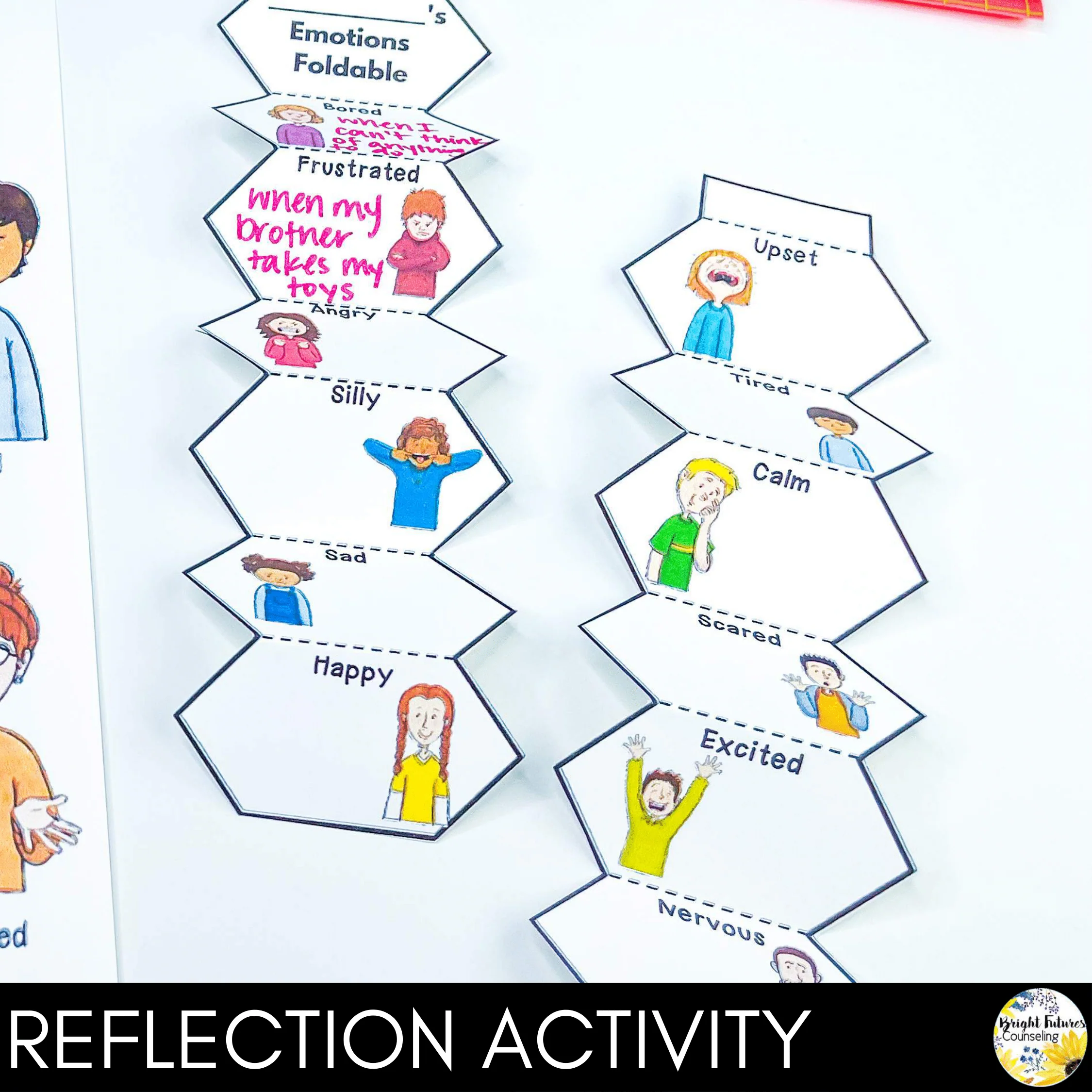 Feelings & Emotions Counseling Lesson: Social Emotional Learning Activities - Image 9