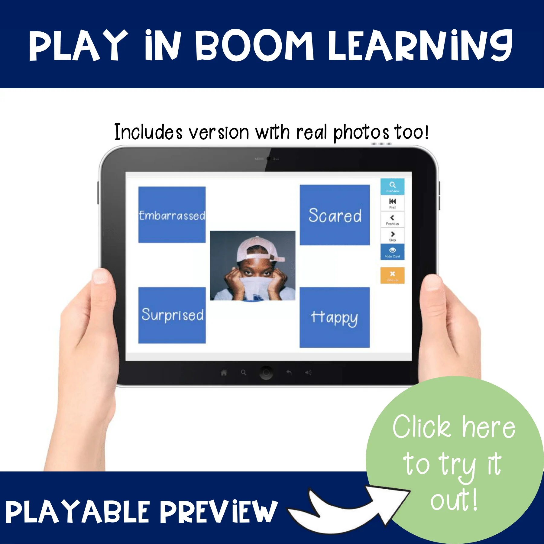 Feelings Bingo Game | Digital Feelings Recognition Activity - Image 3