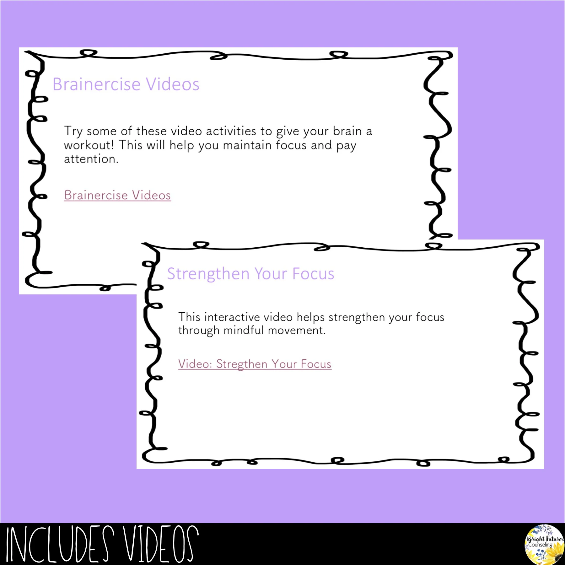 Focus and Attention SEL Classroom Guidance Lesson with Editable Digital Version - Image 5