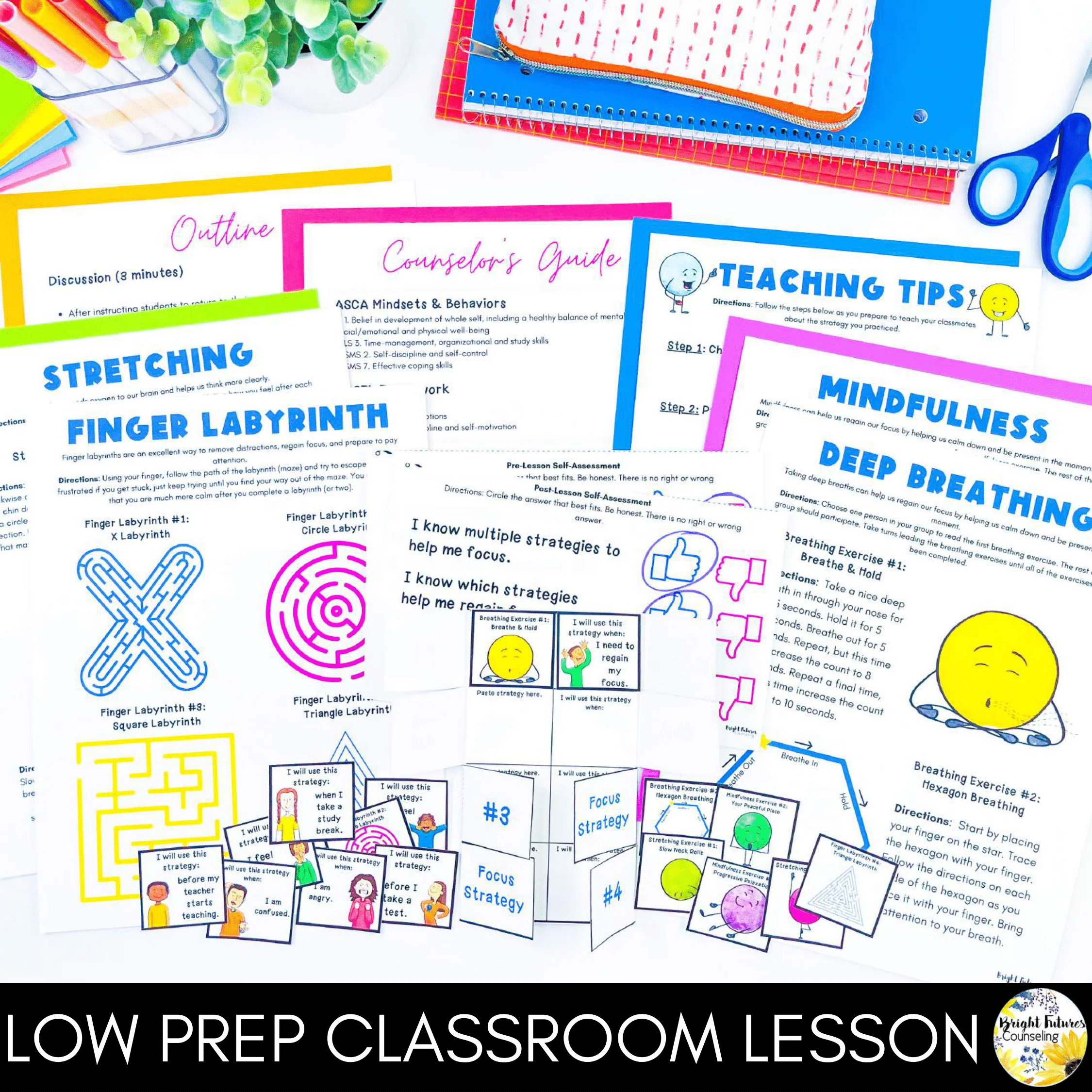Focus and Attention Lesson for Social Emotional Learning and School Counseling - Image 6