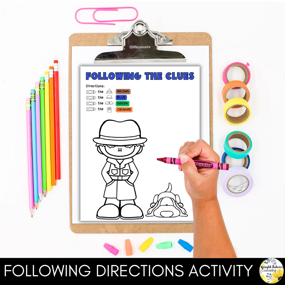 Following Directions Activities for Primary Grades: Activities to Teach Respect - Image 7