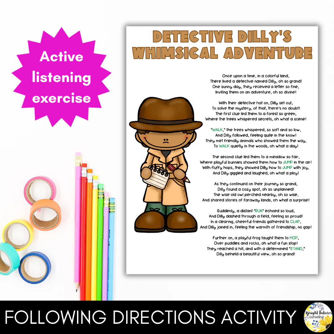 Following Directions Activities for Primary Grades: Activities to Teach Respect - Image 8