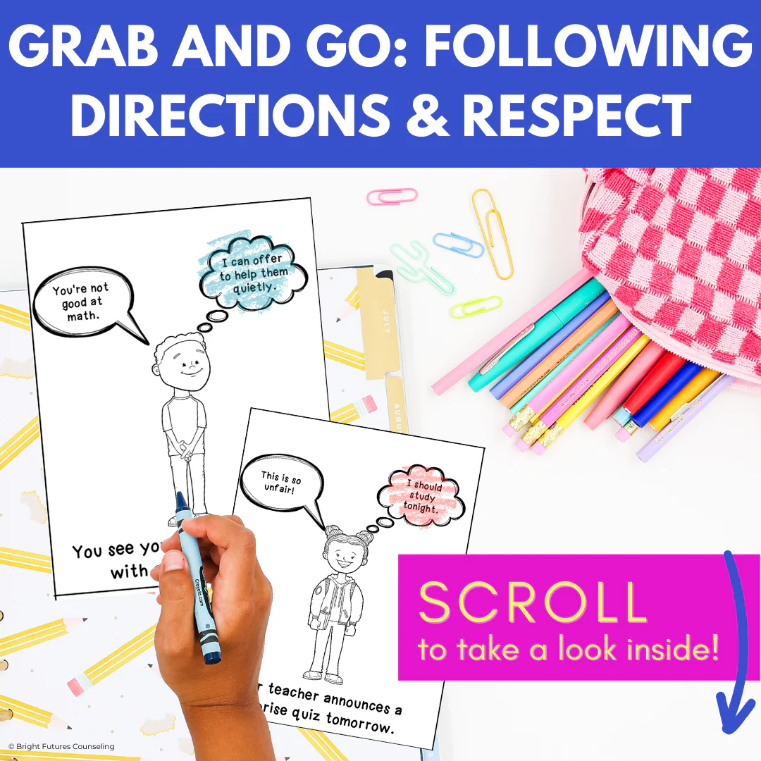 Following Directions & Respect Activities - Engaging Activities to Teach Respect - Image 2