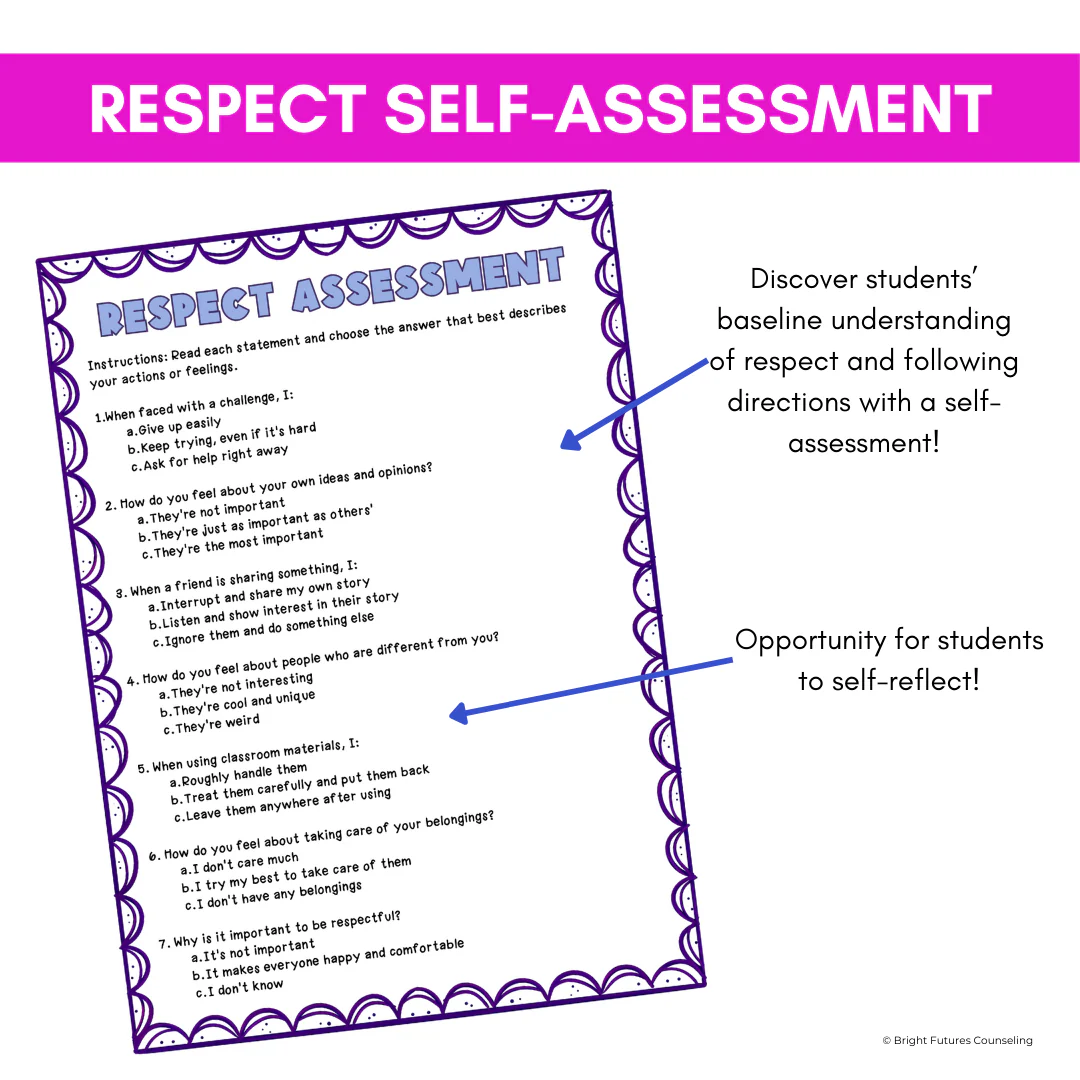 Following Directions & Respect Activities - Engaging Activities to Teach Respect - Image 7