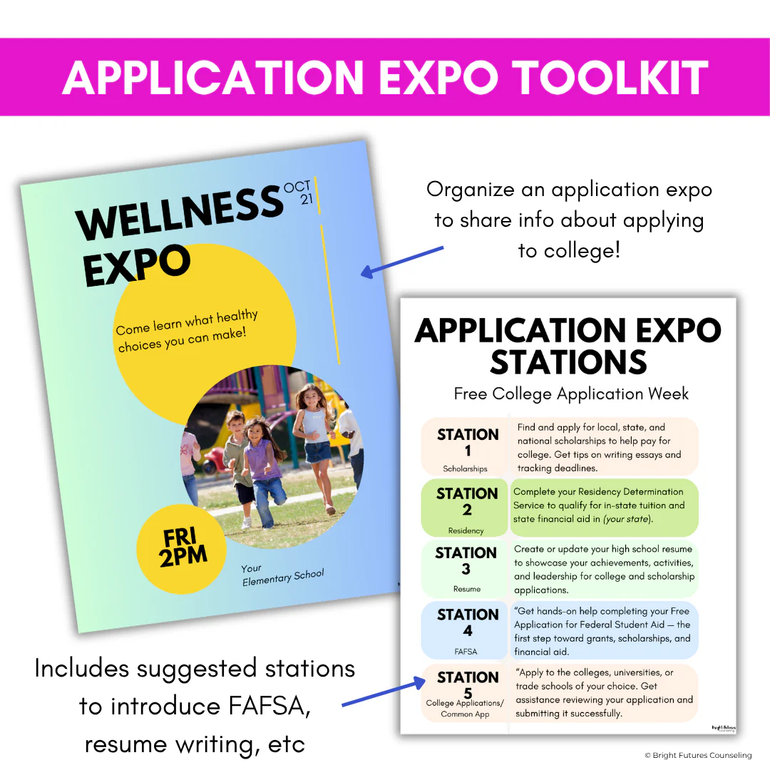 Free College Application Week Planning Toolkit for High School Counseling - Image 8