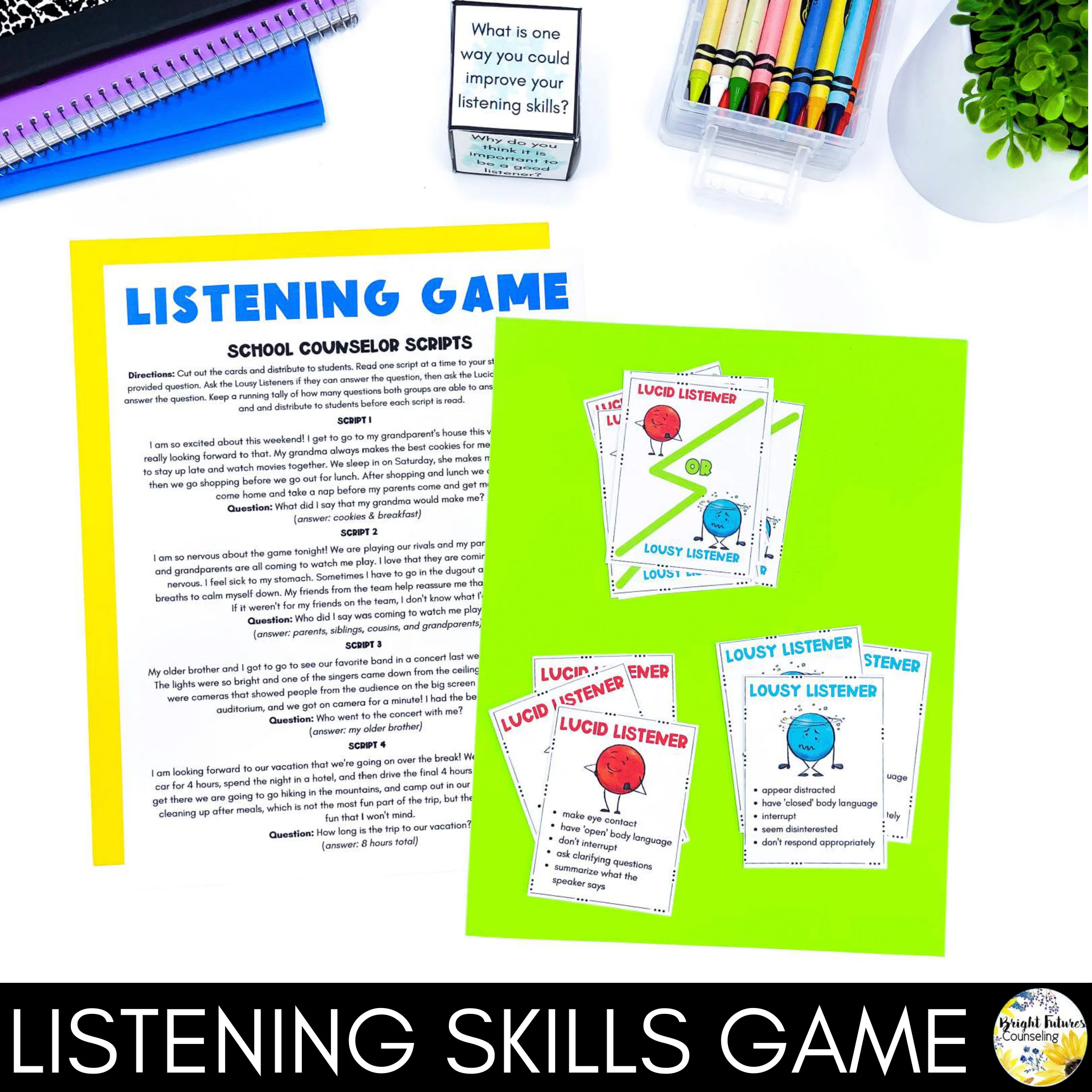 Friendship & Conflict Resolution Group Counseling Lesson Plans for Middle School - Image 10