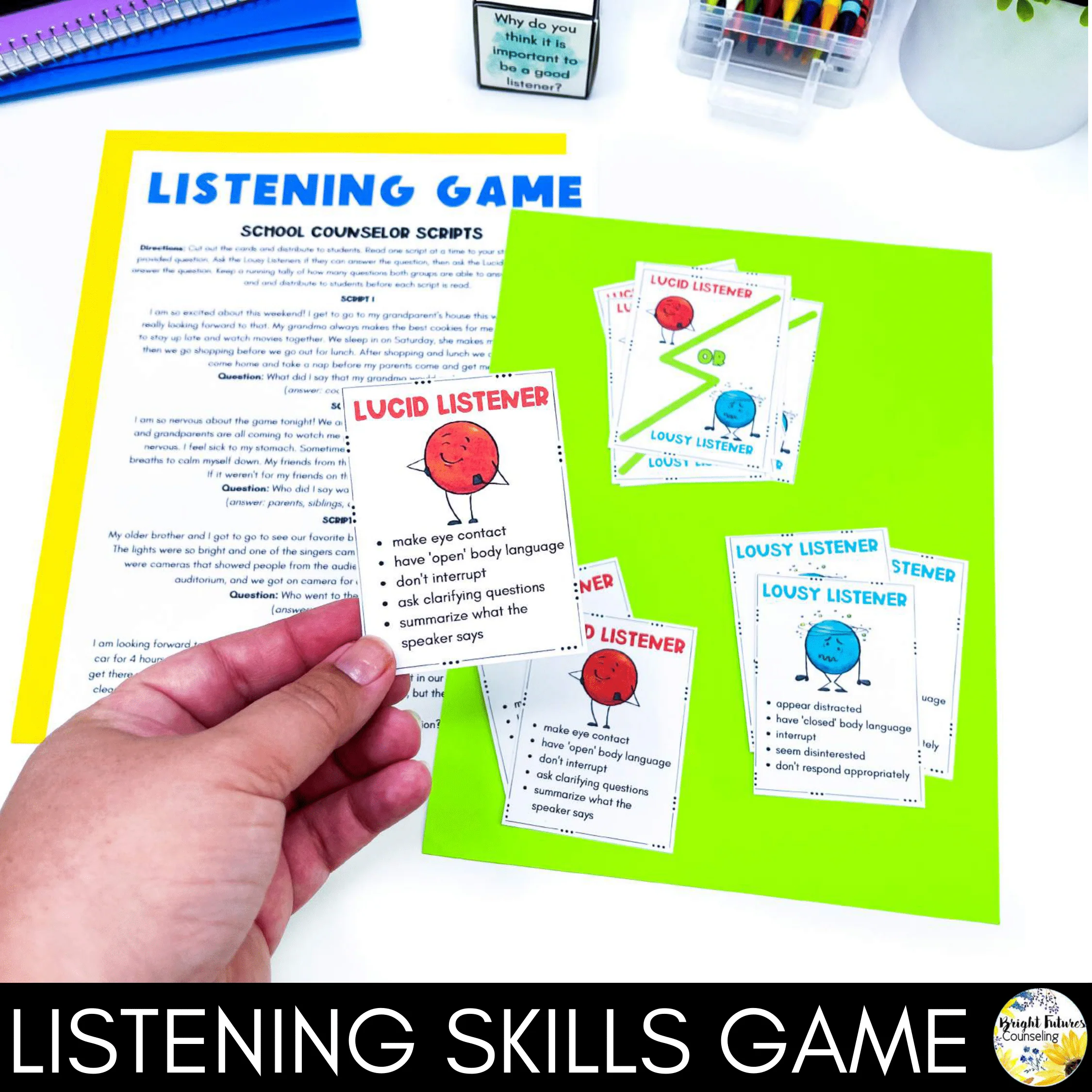 Friendship & Conflict Resolution Group Counseling Lesson Plans for Middle School - Image 11
