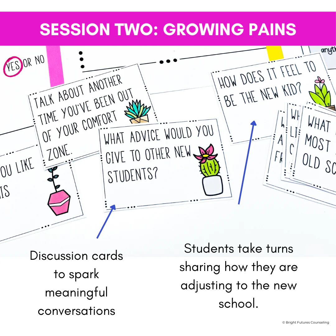 New Student Group - School Counseling Friendship Small Group for New Students - Image 10