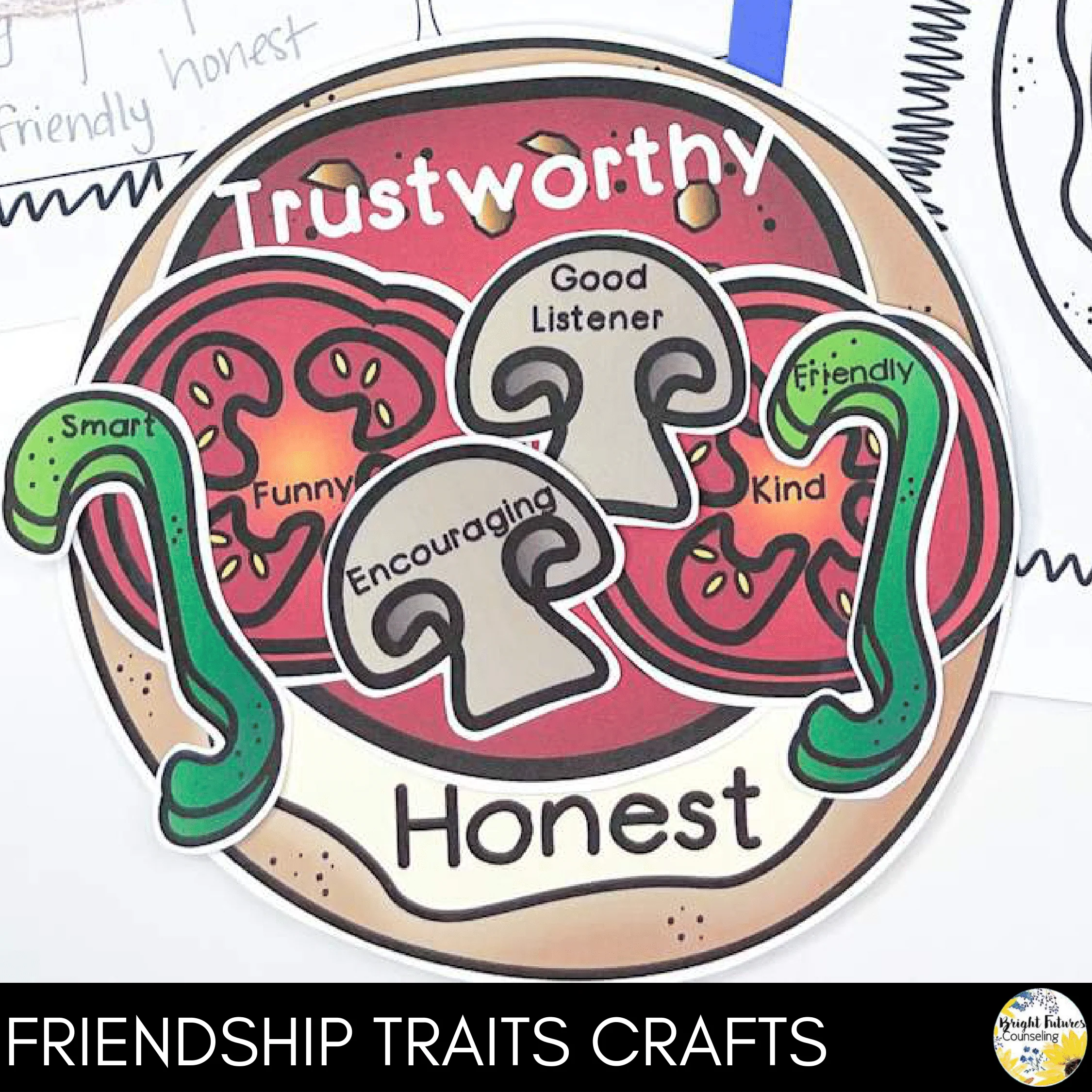 Friendship Activity SEL Craft - Social Emotional Learning Friendship Activities - Image 3