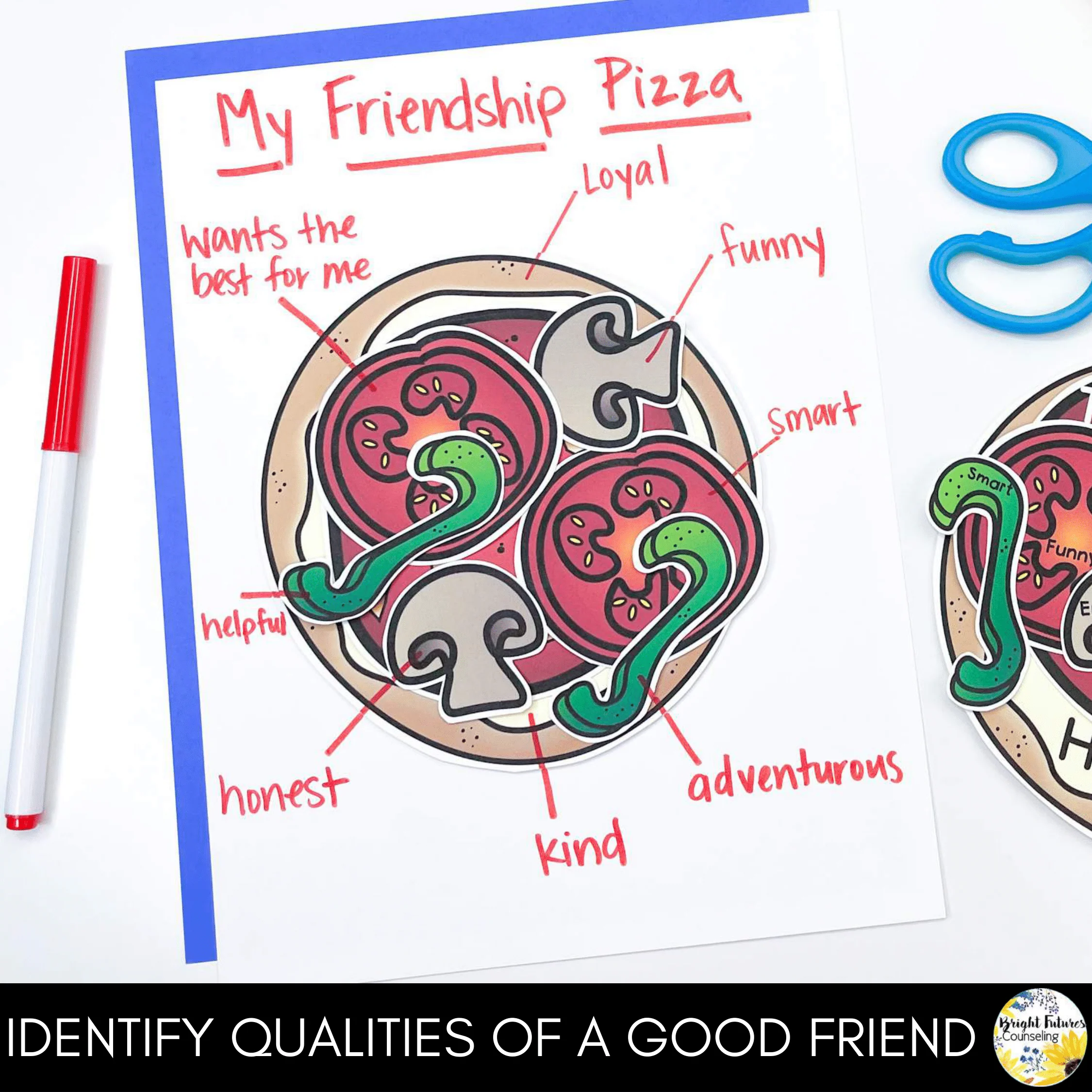 Friendship Activity SEL Craft - Social Emotional Learning Friendship Activities - Image 5