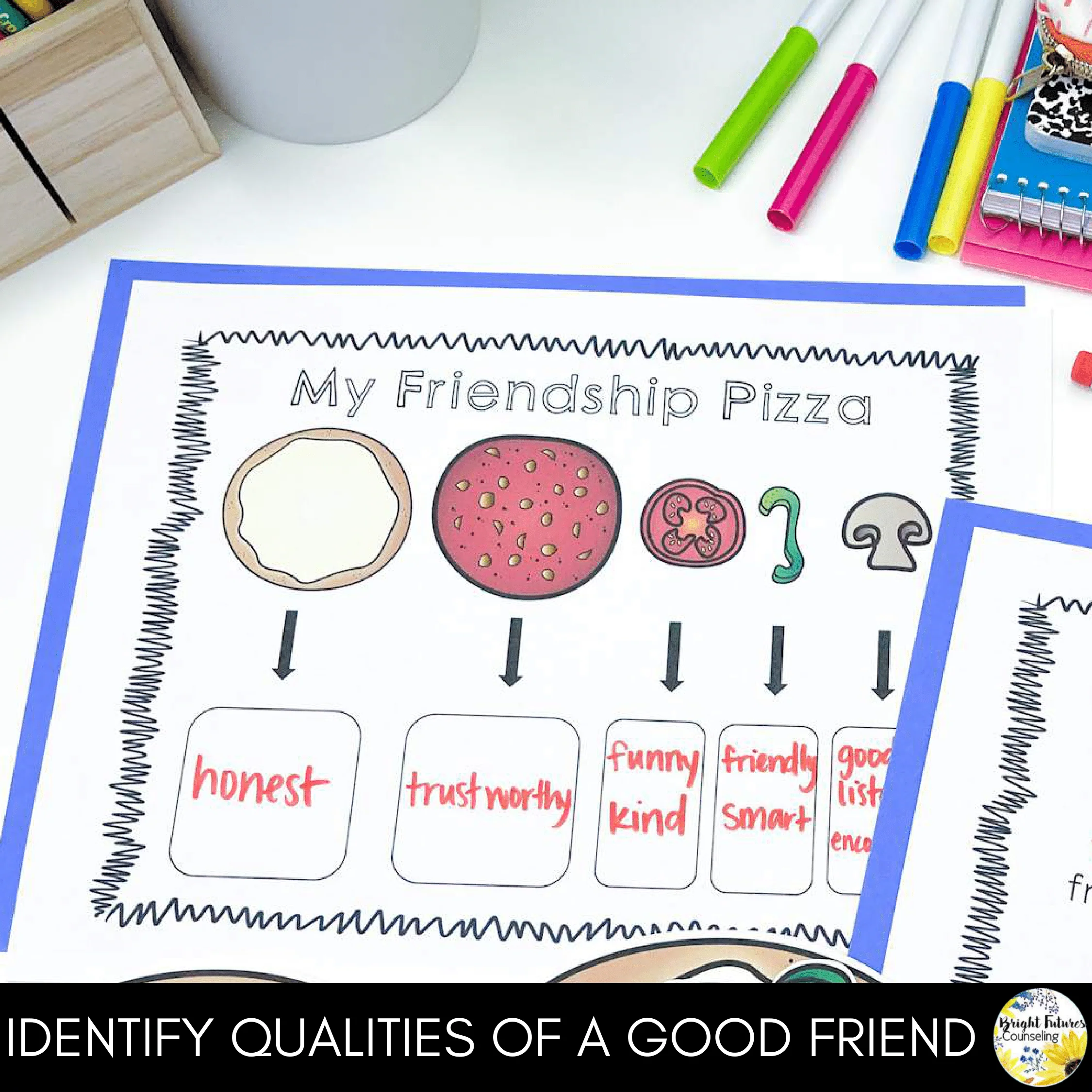 Friendship Activity SEL Craft - Social Emotional Learning Friendship Activities - Image 6