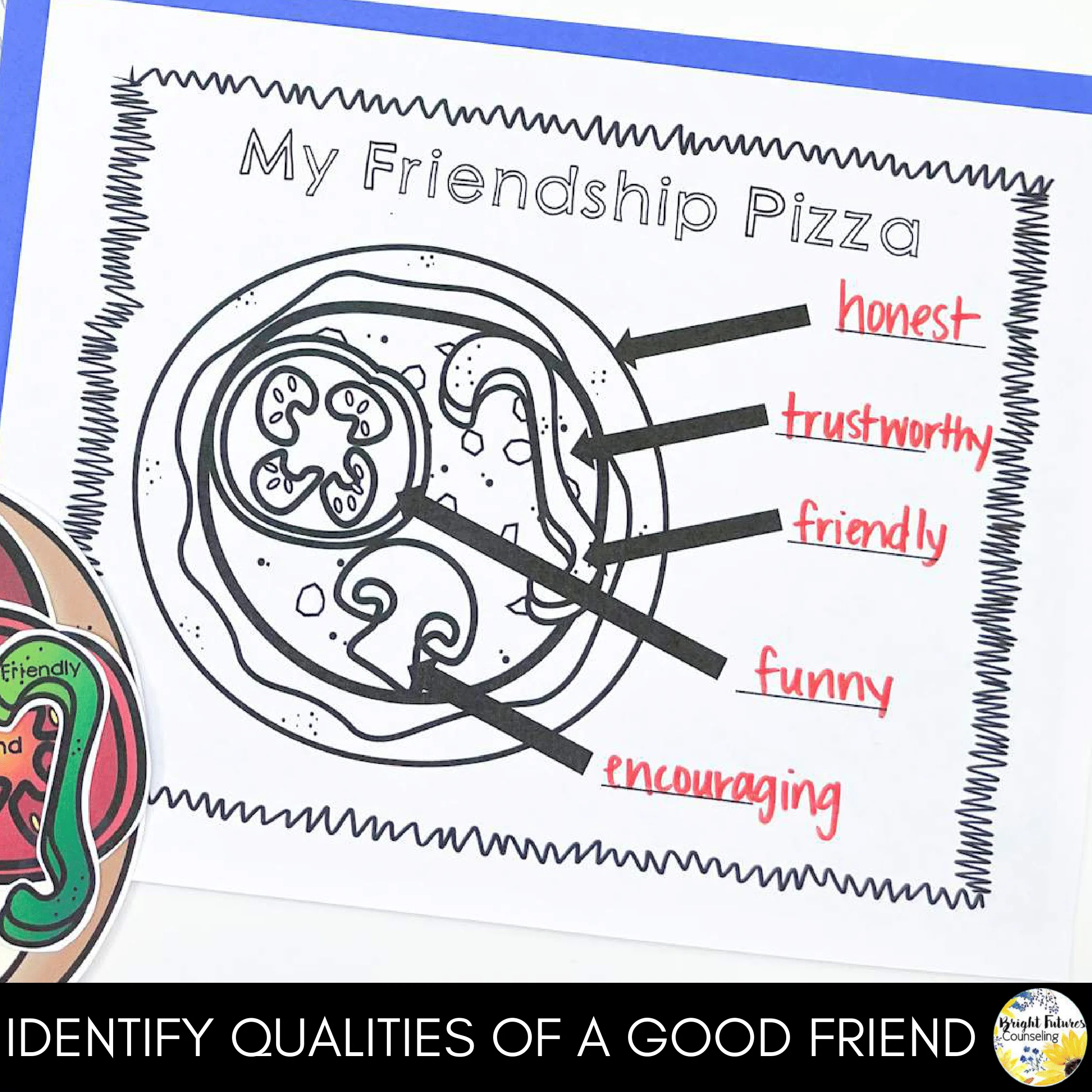 Friendship Activity SEL Craft - Social Emotional Learning Friendship Activities - Image 7