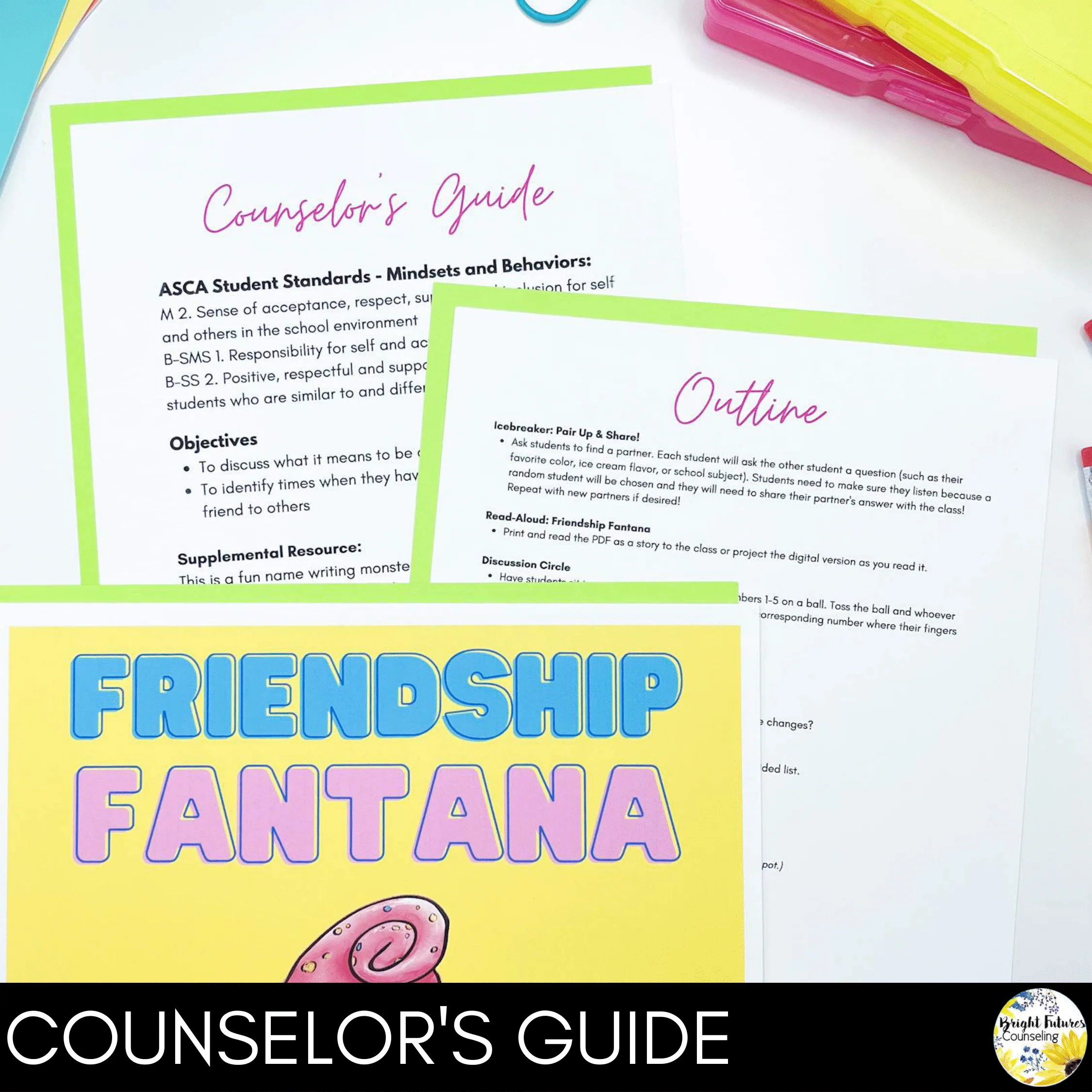 Friendship School Counseling Guidance Lesson for Primary Students - Image 2