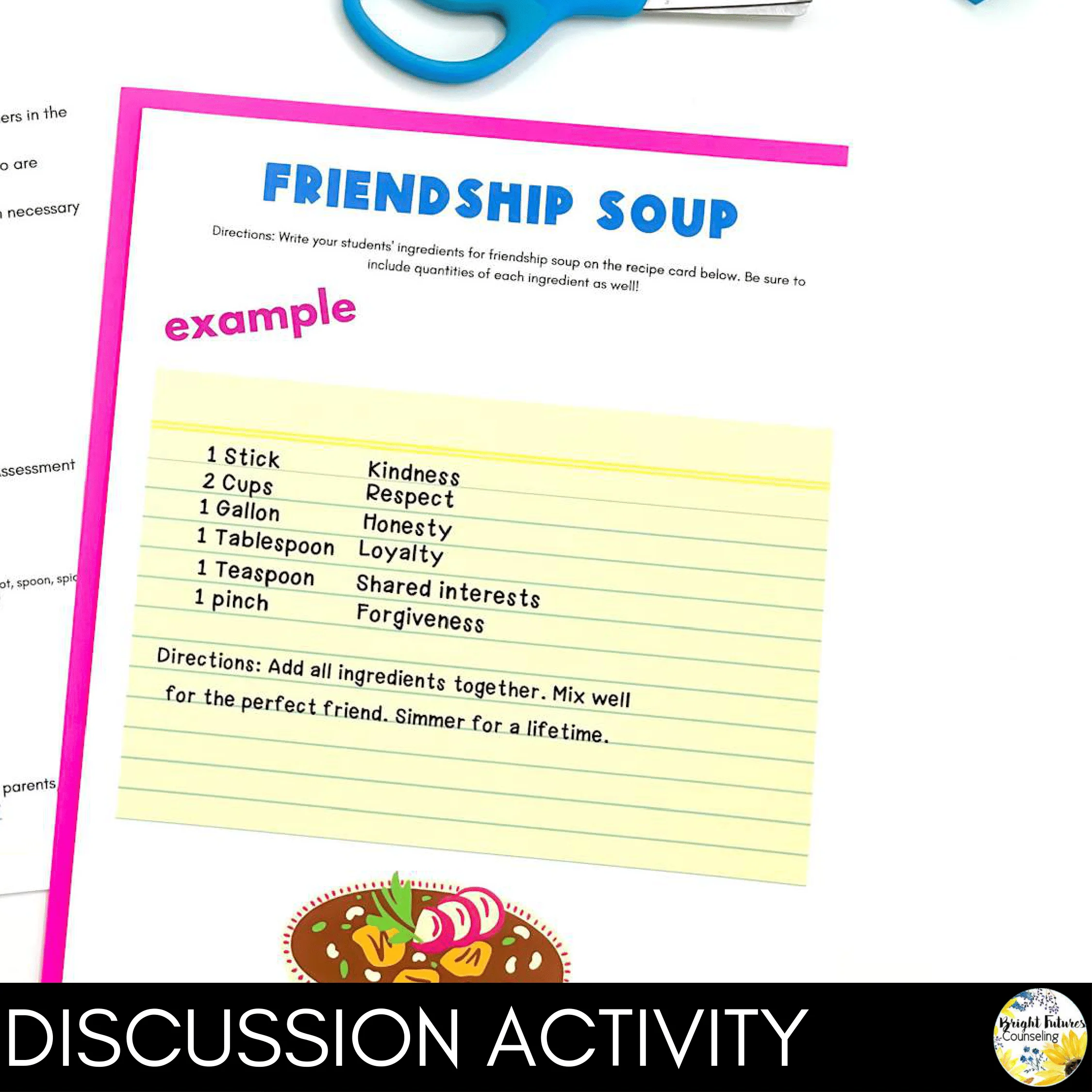 Friendship Skills Lesson for Social Emotional Learning and School Counseling - Image 4