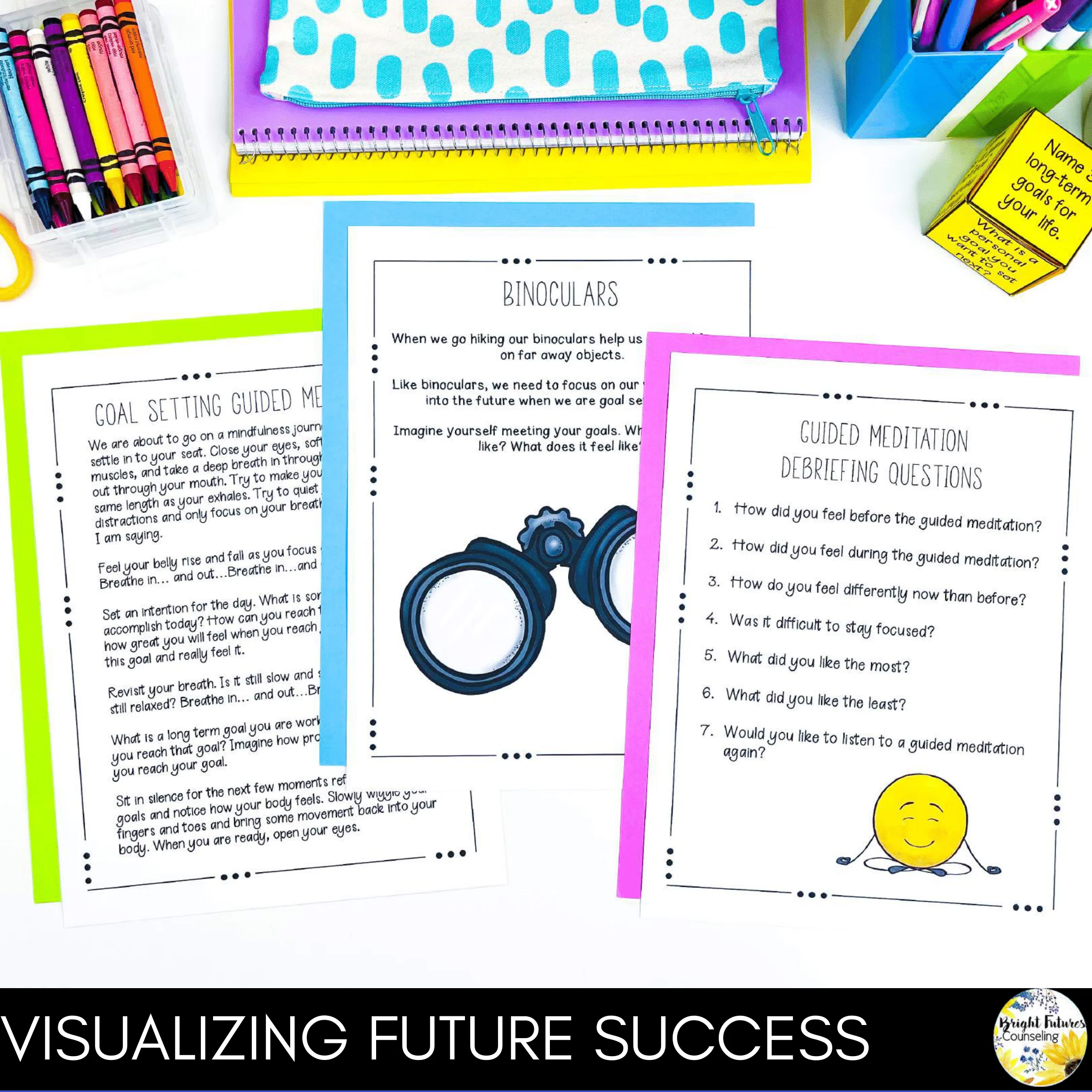 Goal Setting and Intrinsic Motivation Growth Mindset School Counseling Group - Image 10