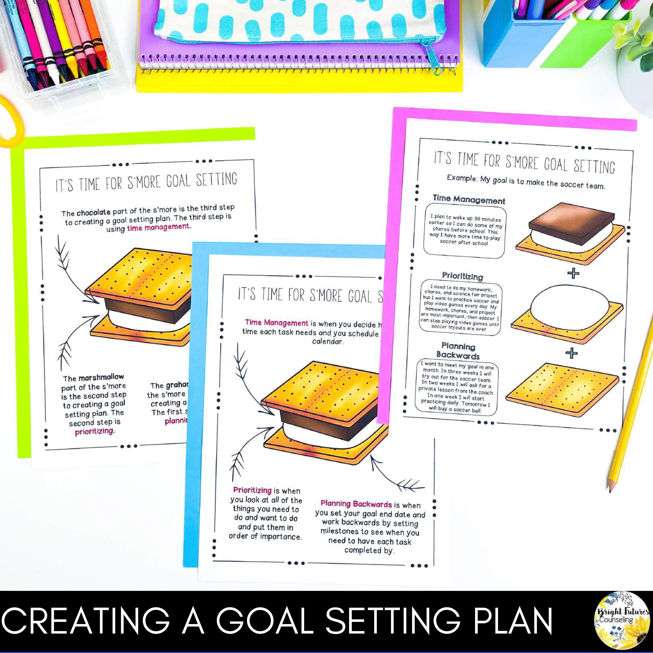 Goal Setting and Intrinsic Motivation Growth Mindset School Counseling Group - Image 11