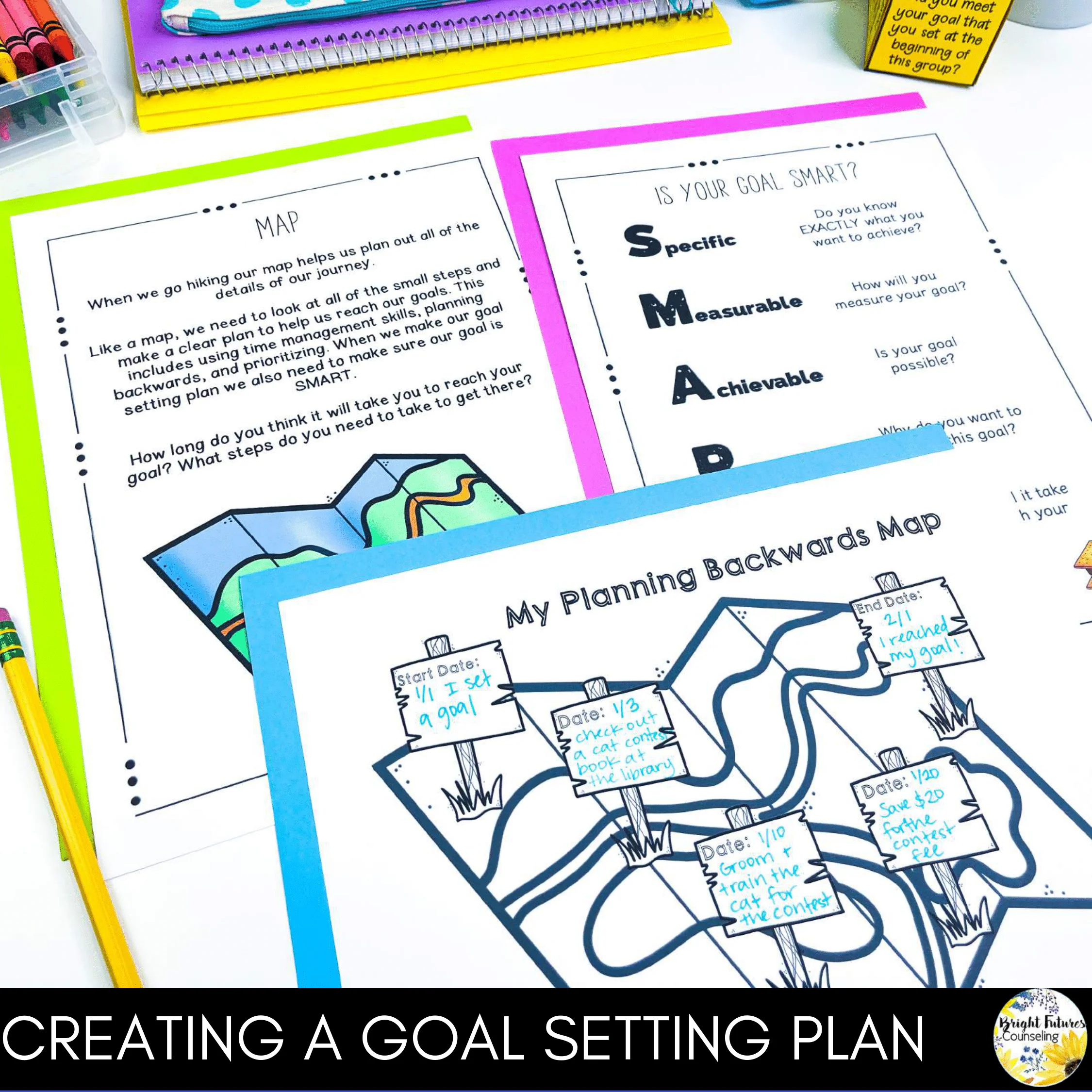 Goal Setting and Intrinsic Motivation Growth Mindset School Counseling Group - Image 12