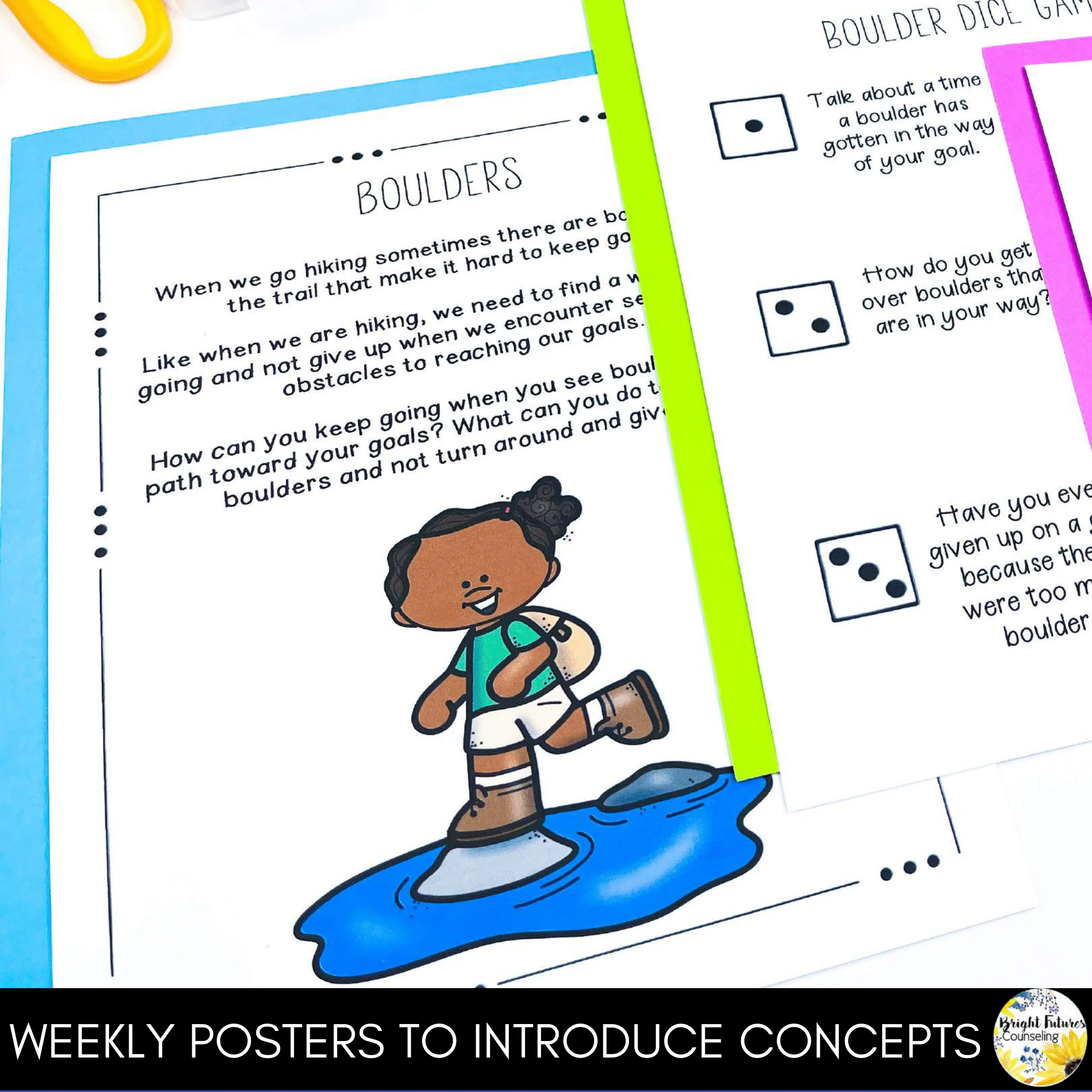 Goal Setting and Intrinsic Motivation Growth Mindset School Counseling Group - Image 7