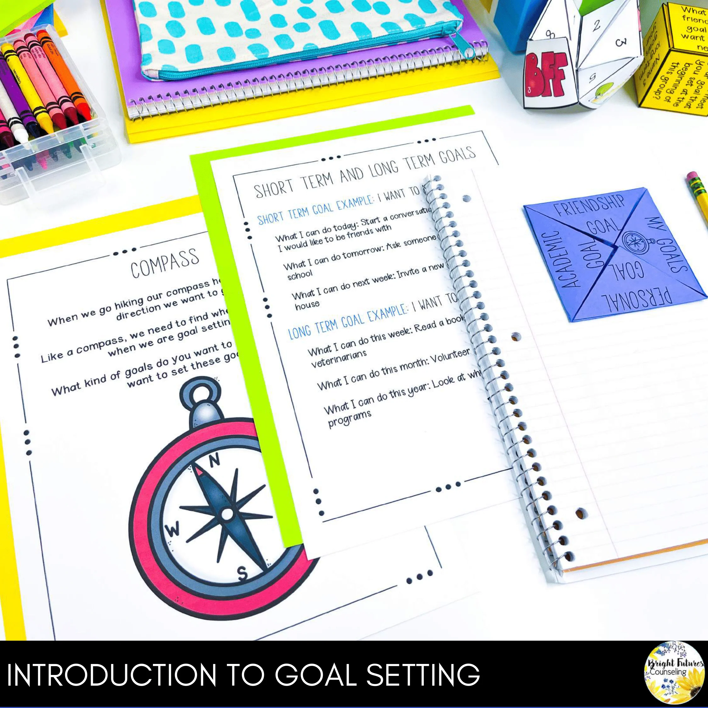 Goal Setting and Intrinsic Motivation Growth Mindset School Counseling Group - Image 9