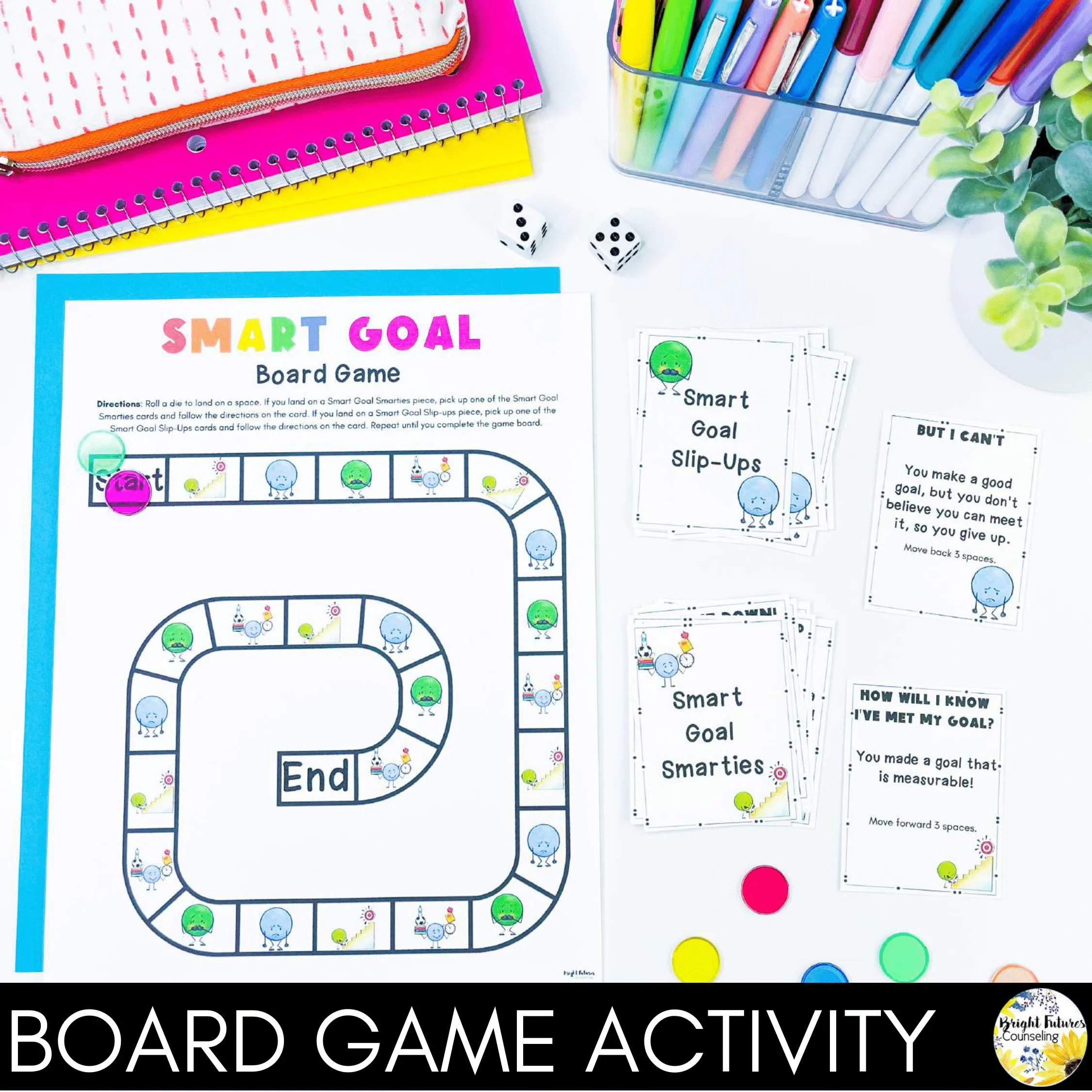Goal Setting Lesson for Social Emotional Learning & Elementary School Counseling - Image 6