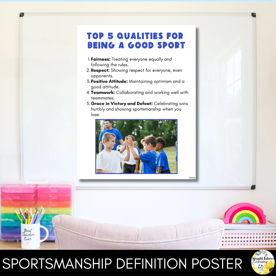 Good Sportsmanship Lesson & Activities: Elementary Social Skills & Sportsmanship - Image 4