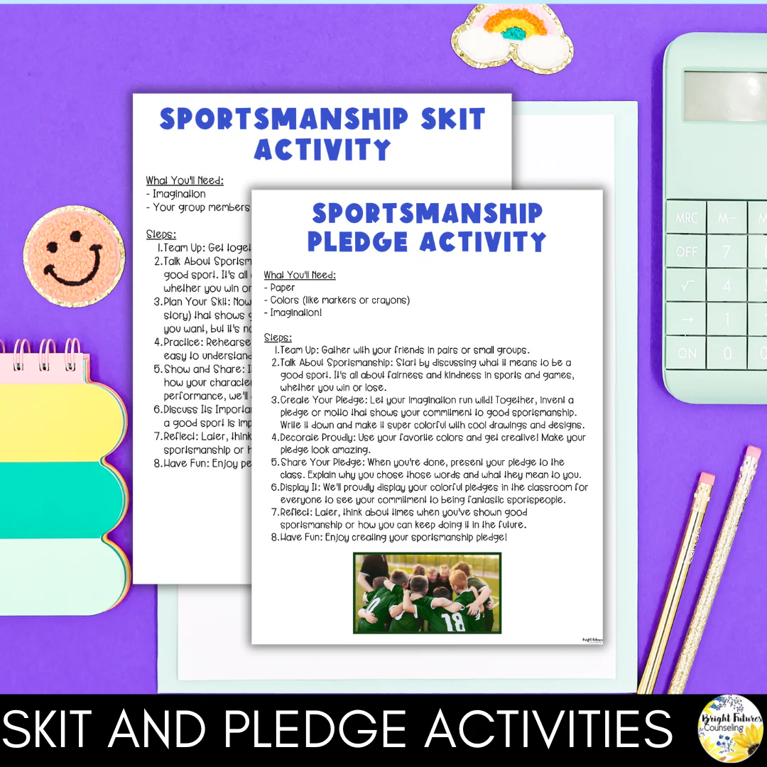 Good Sportsmanship Lesson & Activities: Elementary Social Skills & Sportsmanship - Image 5