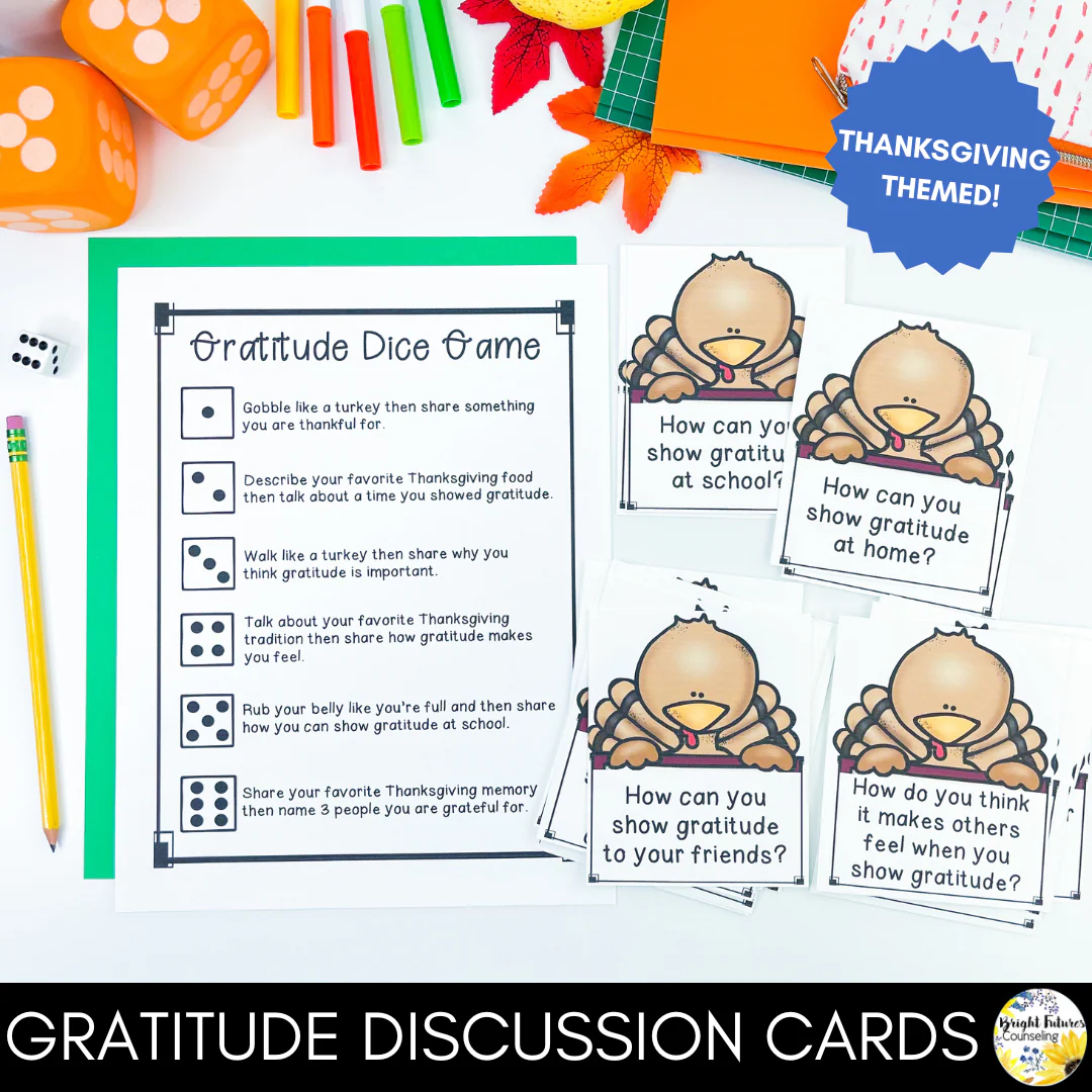 Gratitude Bundle - Year Round and Thanksgiving Themed Gratitude Activities - Image 2
