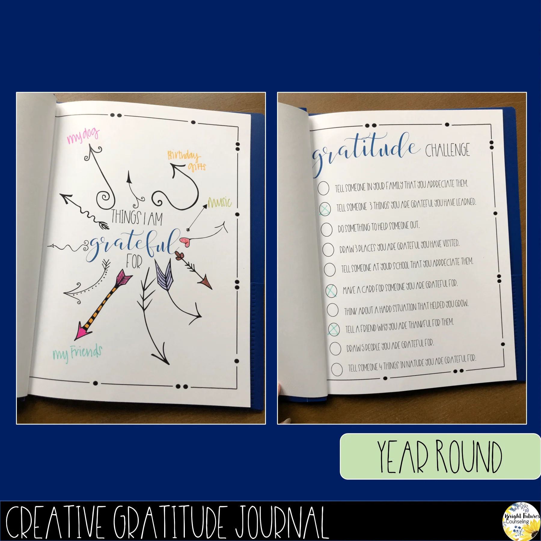 Gratitude Bundle - Year Round and Thanksgiving Themed Gratitude Activities - Image 9