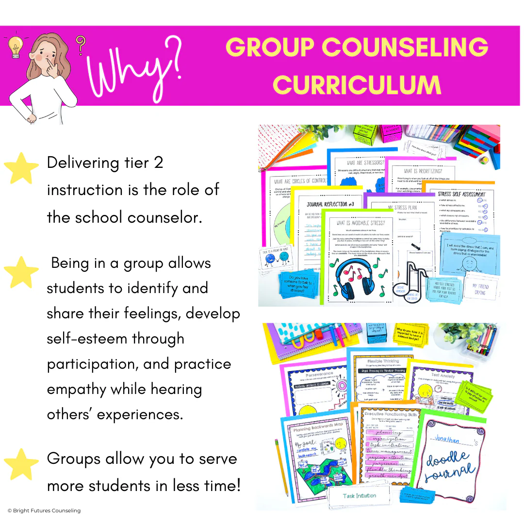 School Counseling Curriculum: 20 Research-based and Ready to Use Small Groups - Image 3