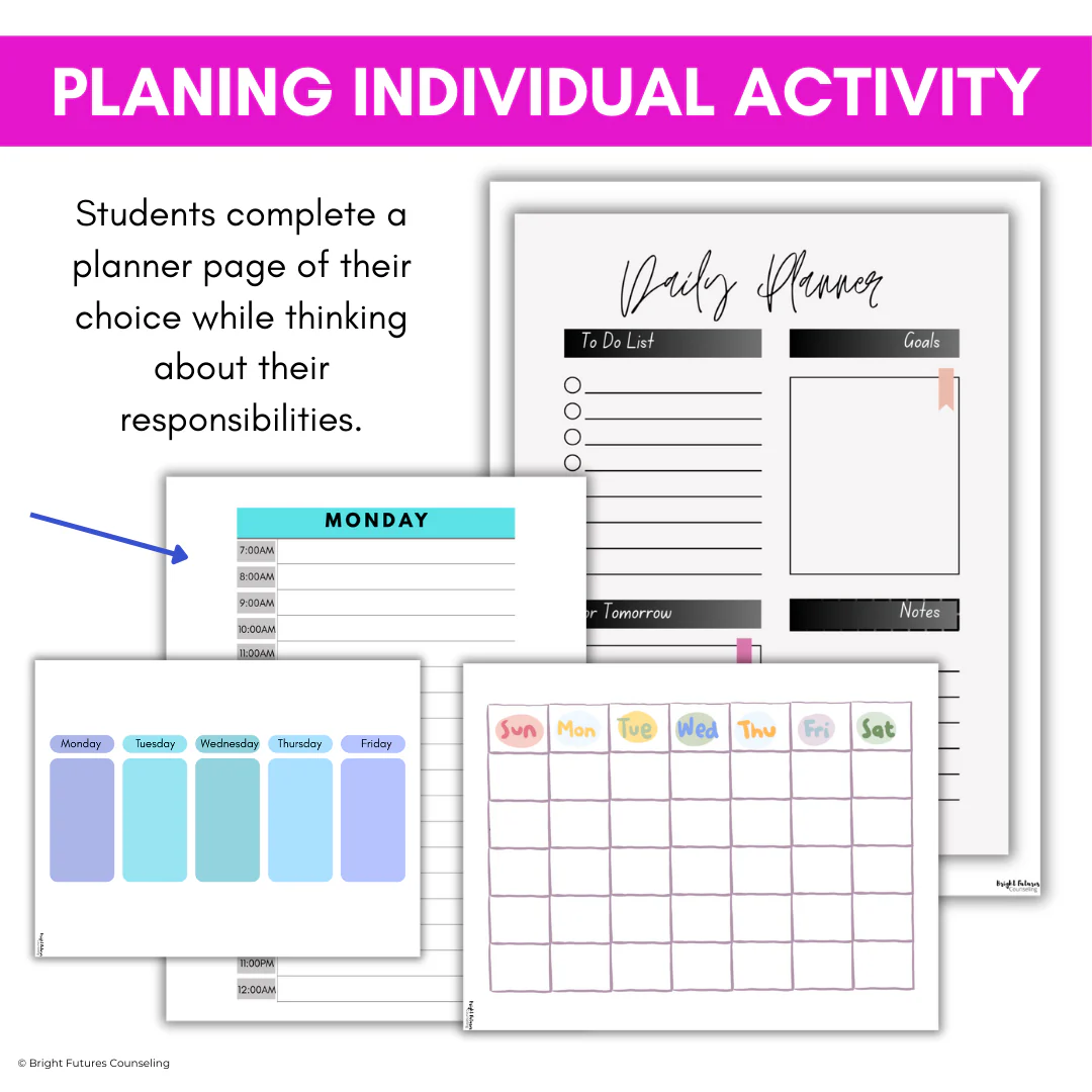 High School Transition Lesson - 8th Grade Transition to High School Activities - Image 10
