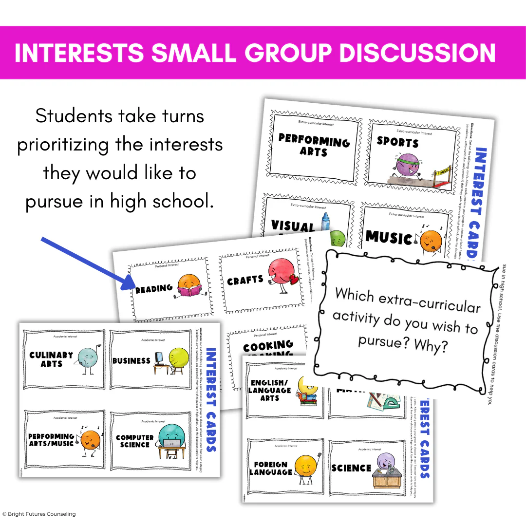 High School Transition Lesson - 8th Grade Transition to High School Activities - Image 11