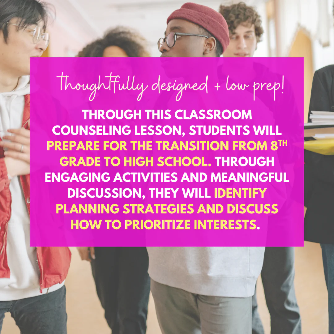 High School Transition Lesson - 8th Grade Transition to High School Activities - Image 2