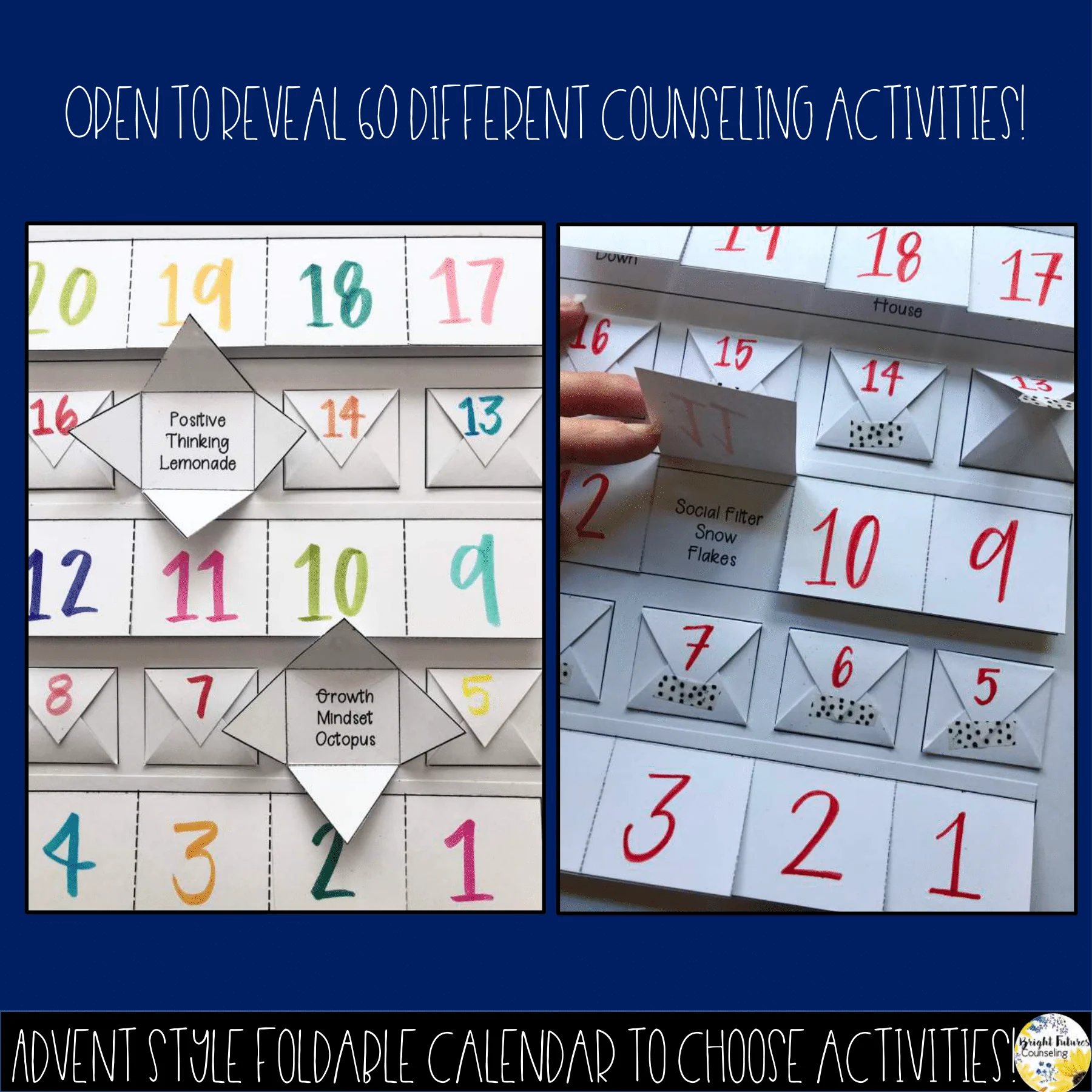 Holiday Break Countdown Bundle - 80 Seasonal School Counseling Activities - Image 3