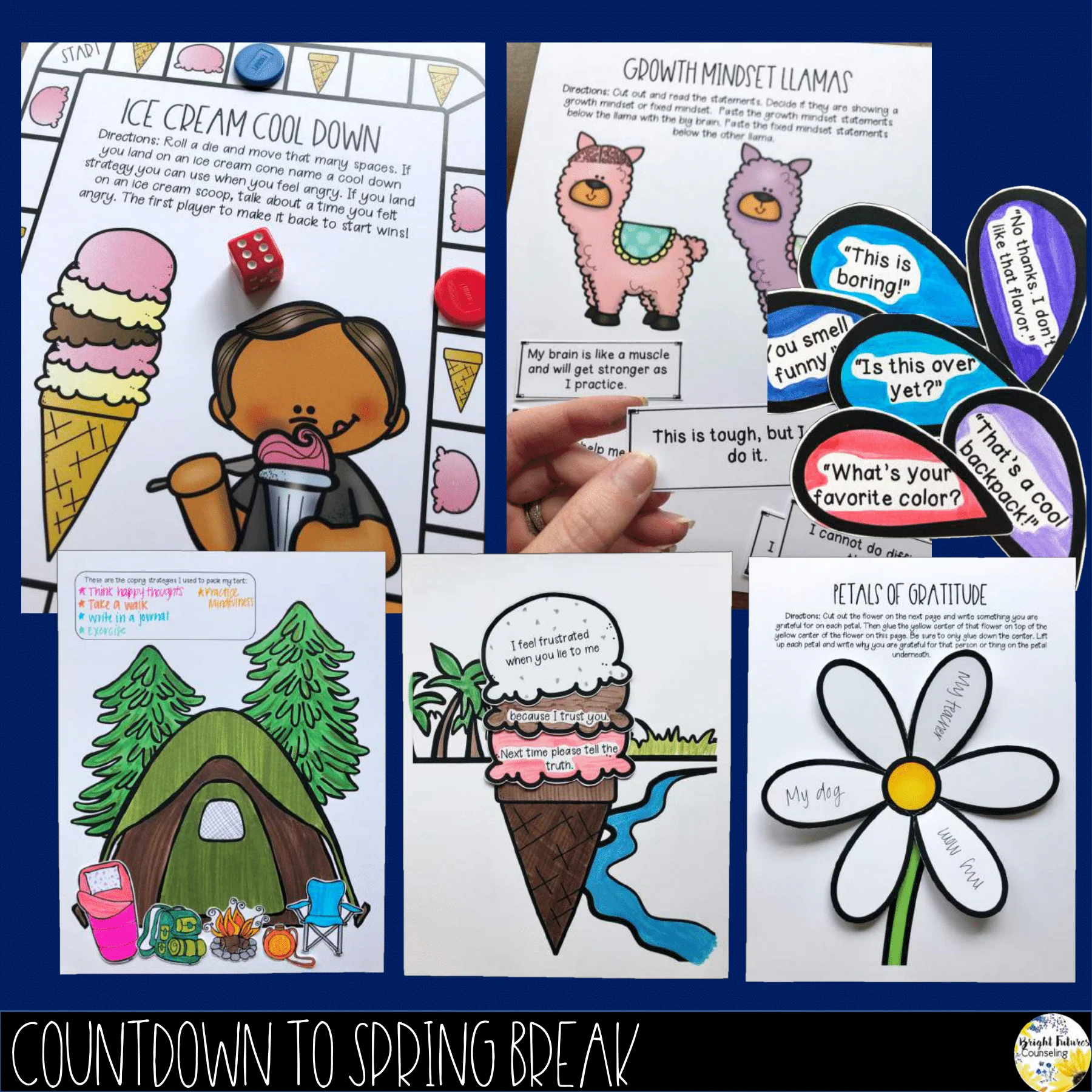 Holiday Break Countdown Bundle - 80 Seasonal School Counseling Activities - Image 5