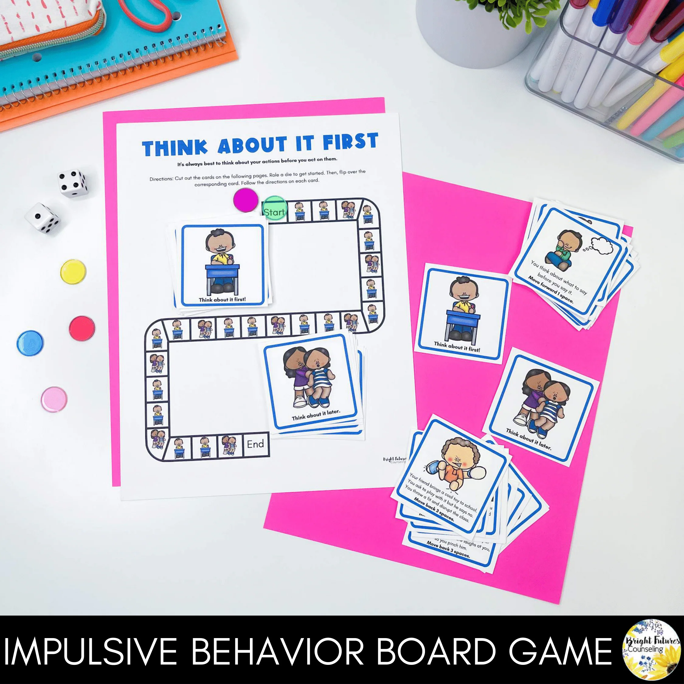 Impulse Control Hands-On Individual Counseling Lesson and Curriculum - Image 6