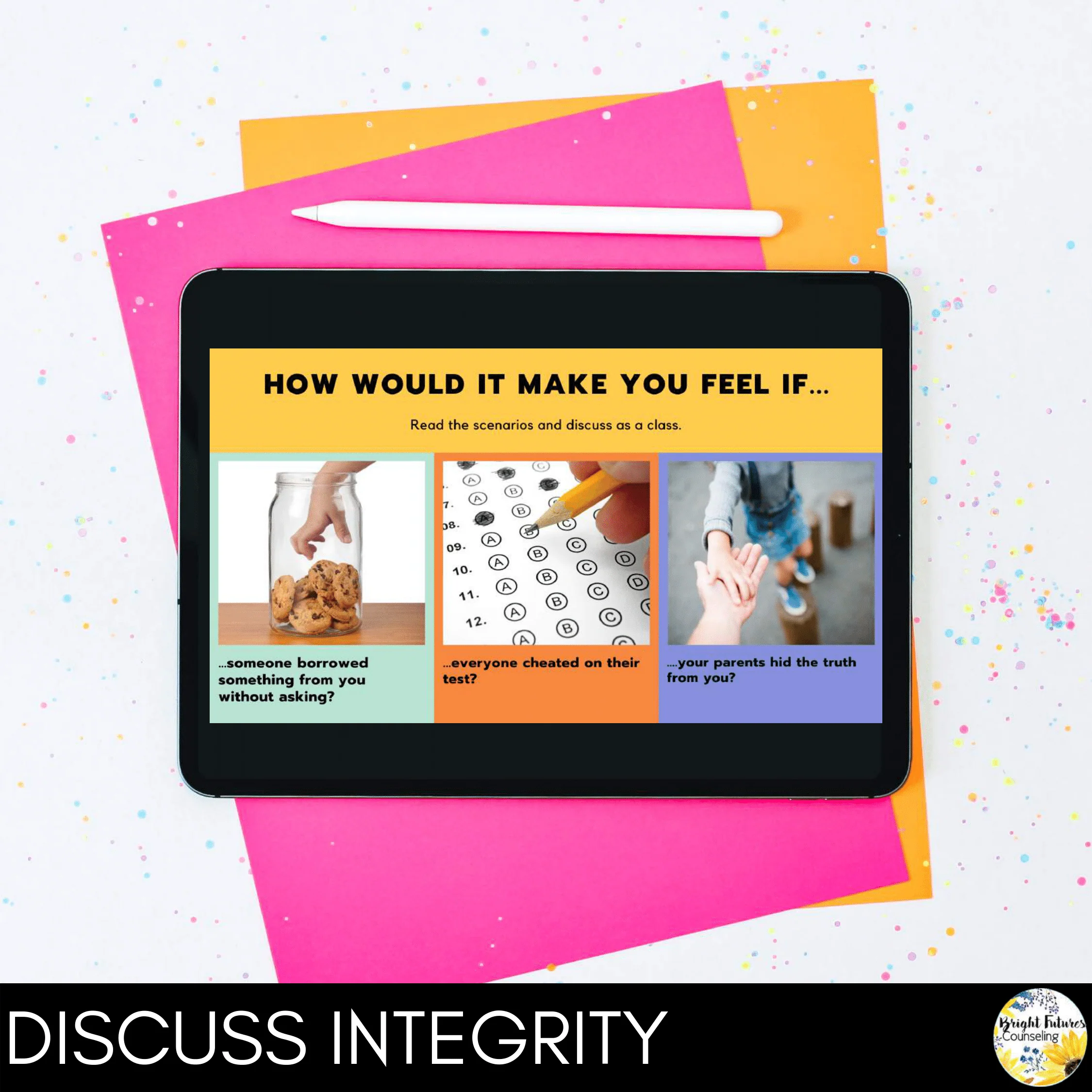 Integrity SEL Class Lesson - Editable Character Education Counseling Lesson - Image 3