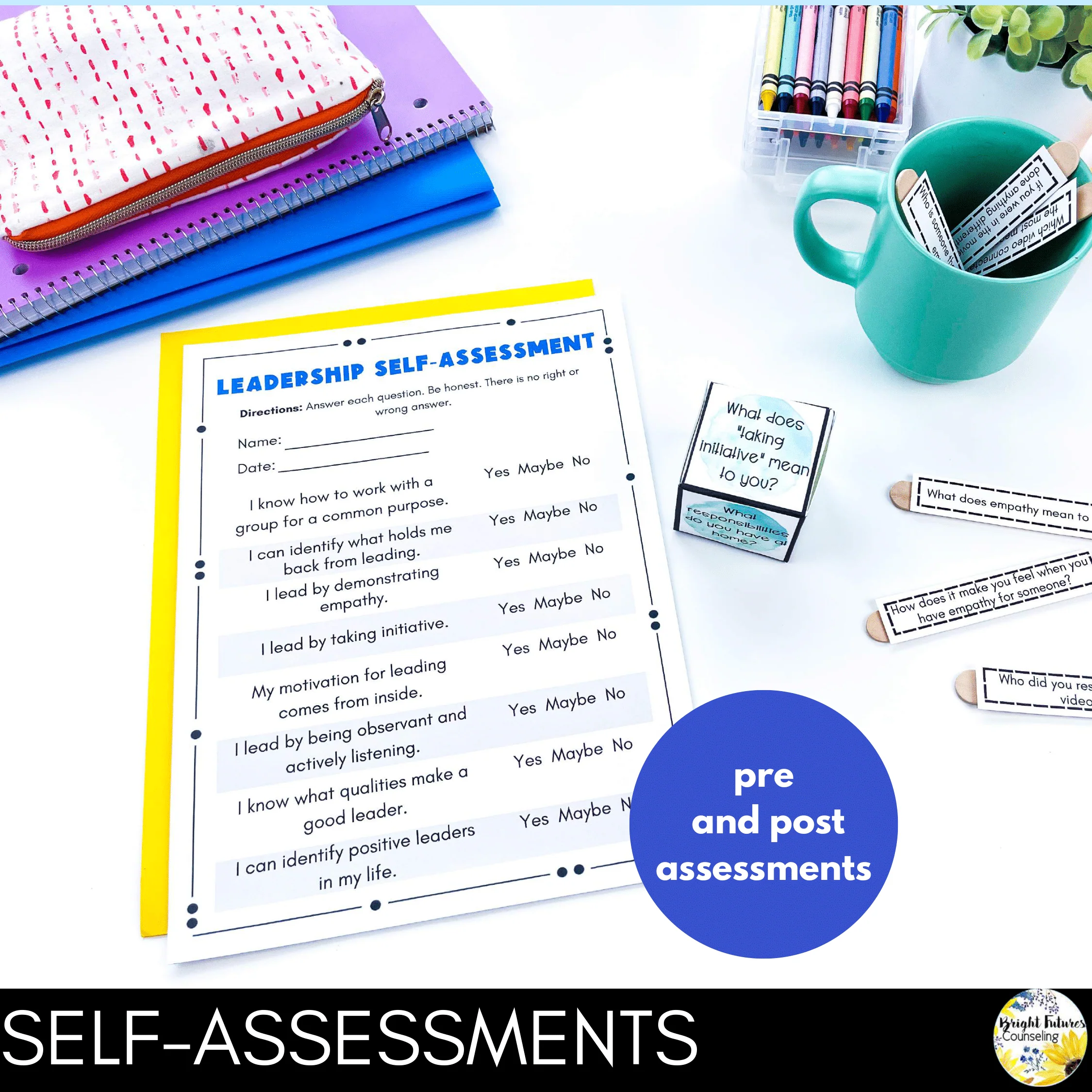 Leadership Activities - Group Counseling Lesson Plans for Middle School Students - Image 7