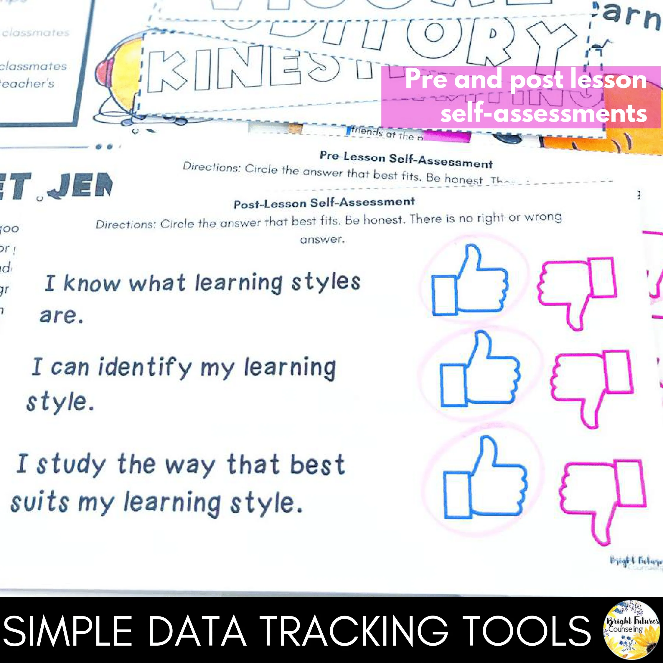 Learning Styles SEL School Counseling Lesson: Learning Style Survey & Activities - Image 10