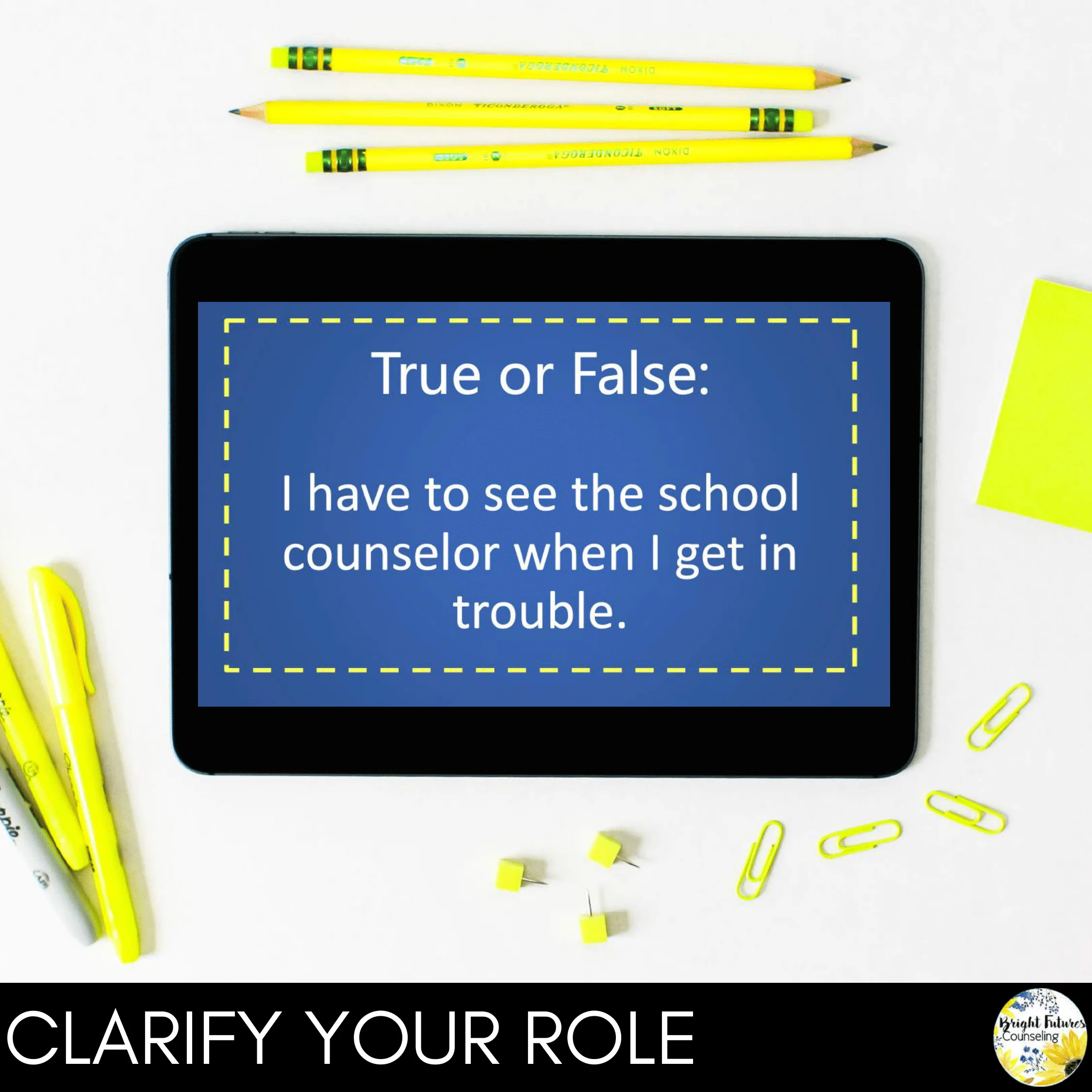 Meet the School Counselor Game Show - Meet the Counselor Template Editable Intro - Image 6