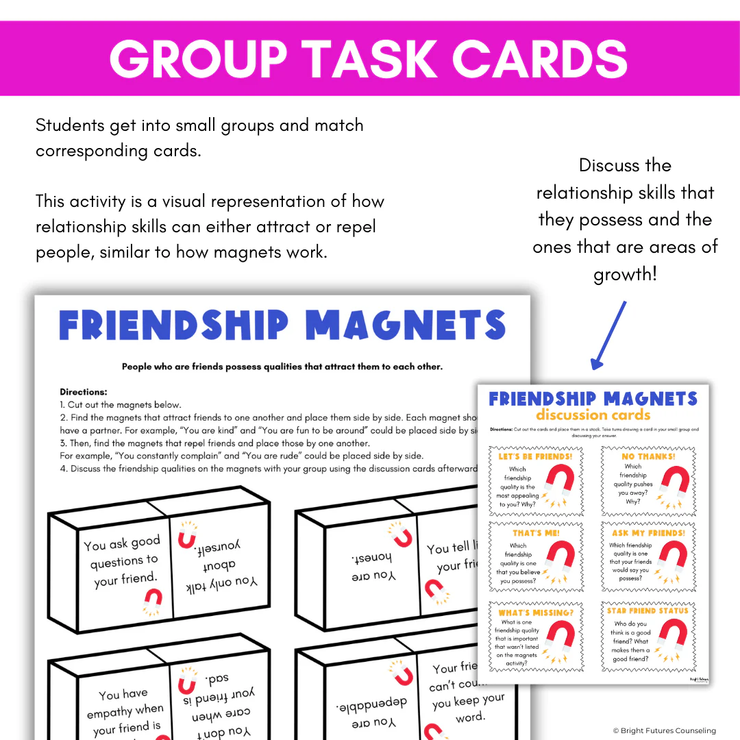 Middle School Friendship Lesson - Healthy Vs. Unhealthy Friendships SEL Lesson - Image 10