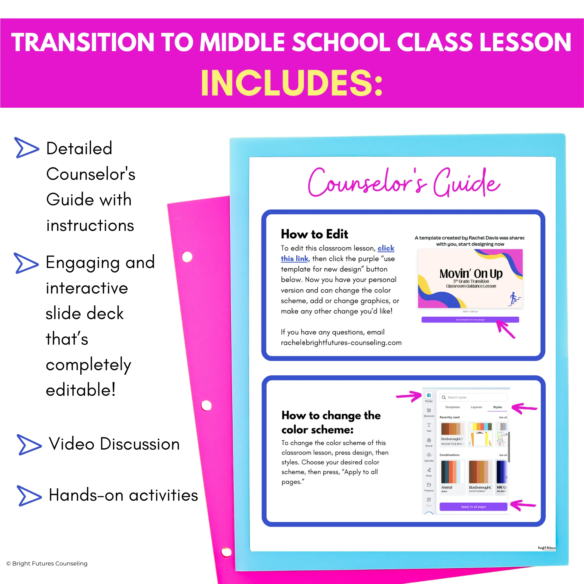 Middle School Transition Lesson-5th Grade Transition to Middle School Activities - Image 4