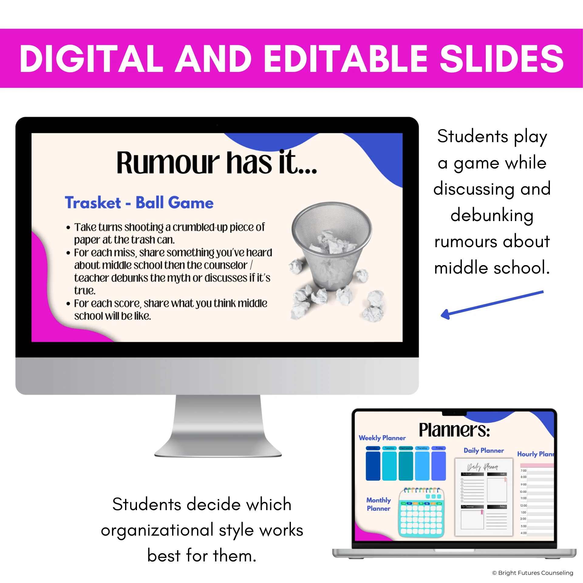 Middle School Transition Lesson-5th Grade Transition to Middle School Activities - Image 7