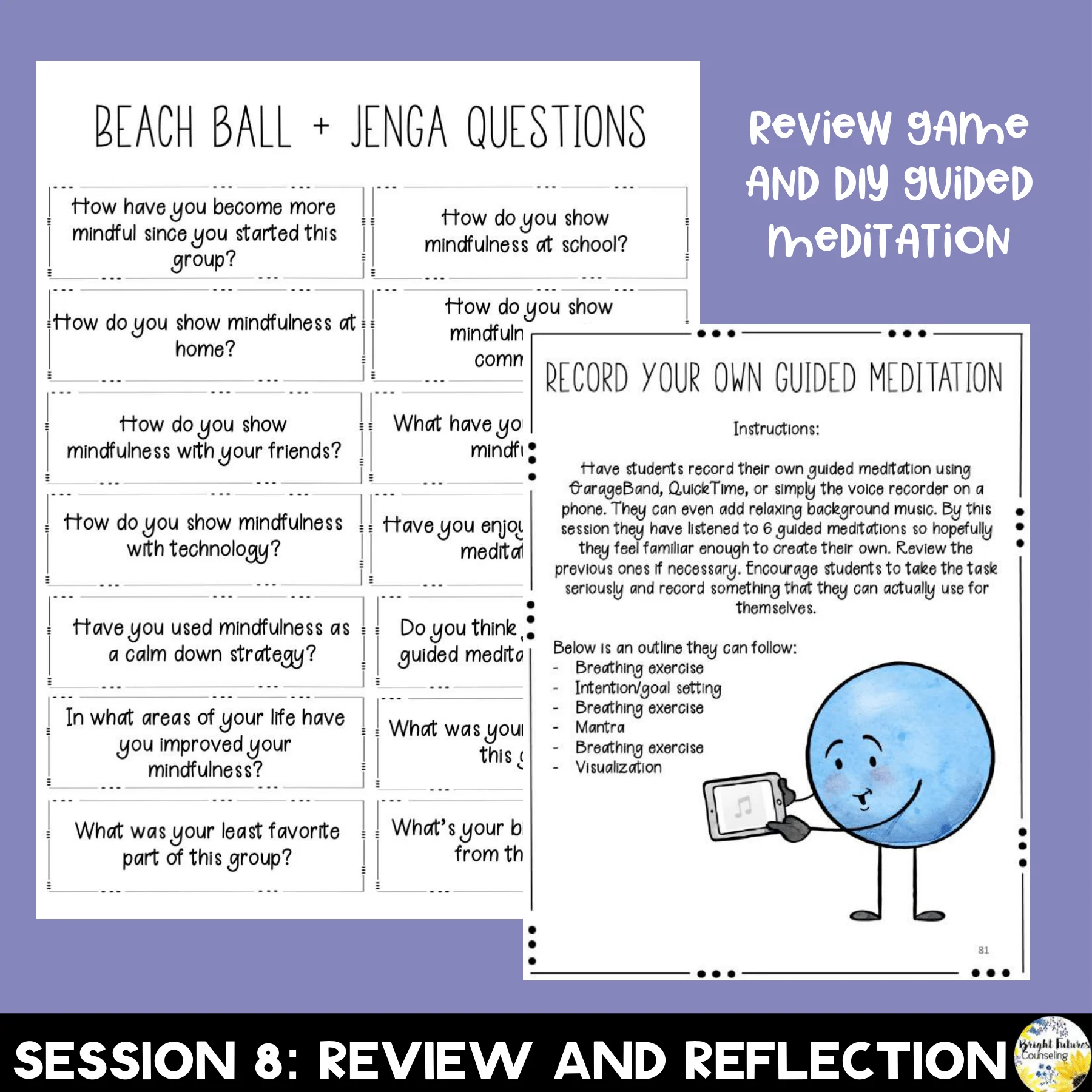 Mindfulness Counseling Group - Strategies to Self-Reflect & Practice Mindfulness - Image 21