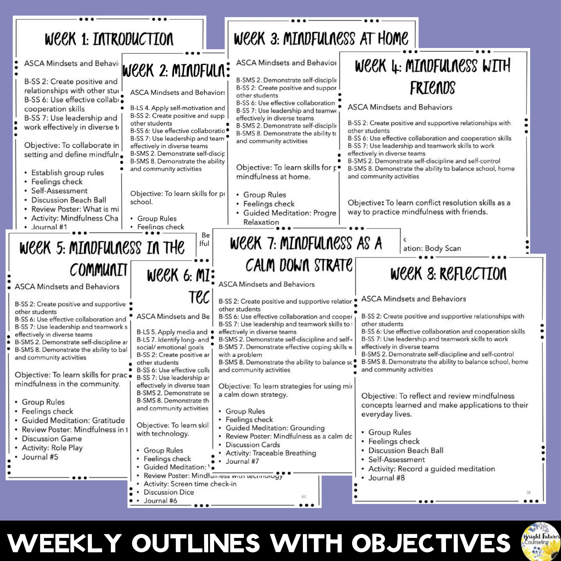 Mindfulness Counseling Group - Strategies to Self-Reflect & Practice Mindfulness - Image 5