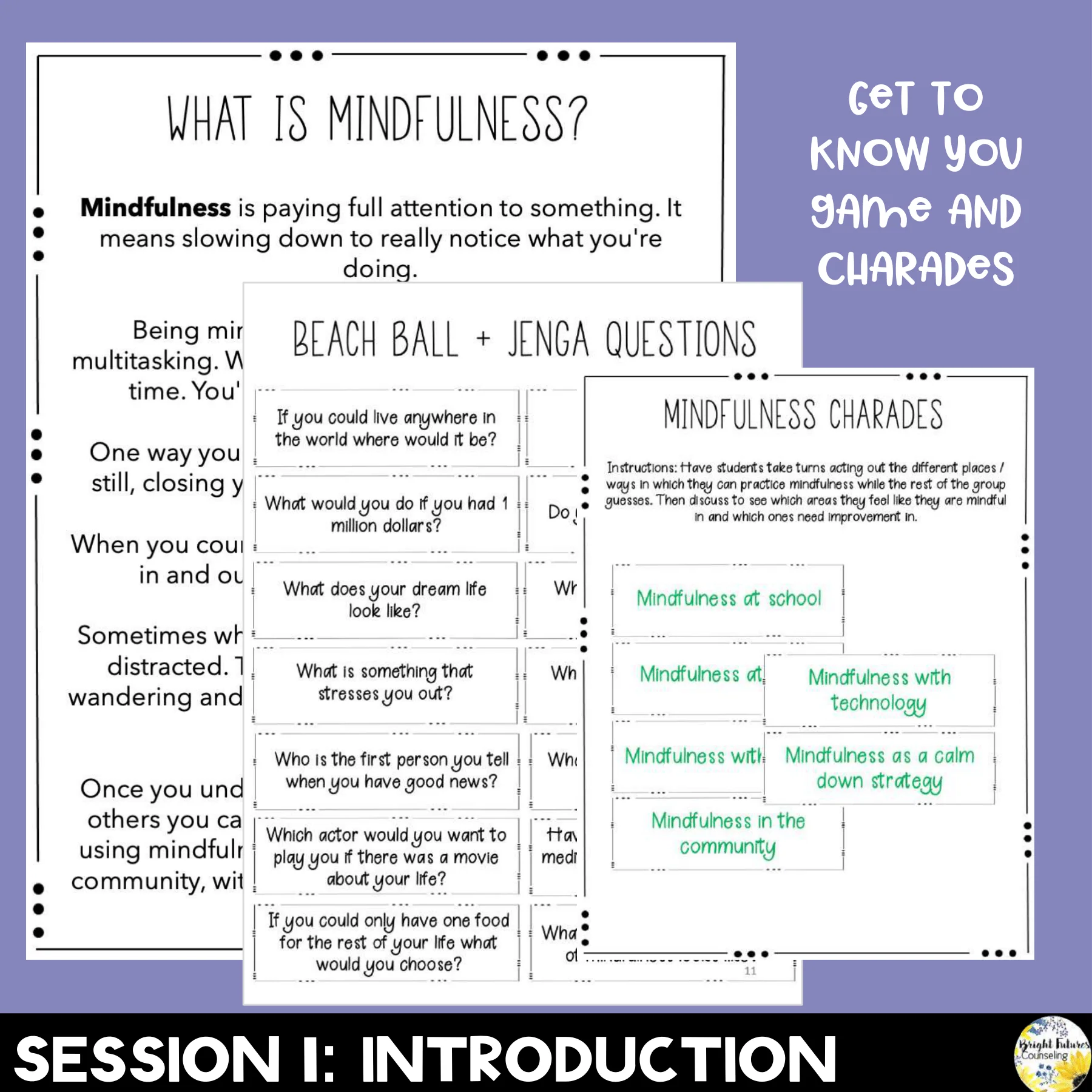Mindfulness Counseling Group - Strategies to Self-Reflect & Practice Mindfulness - Image 9