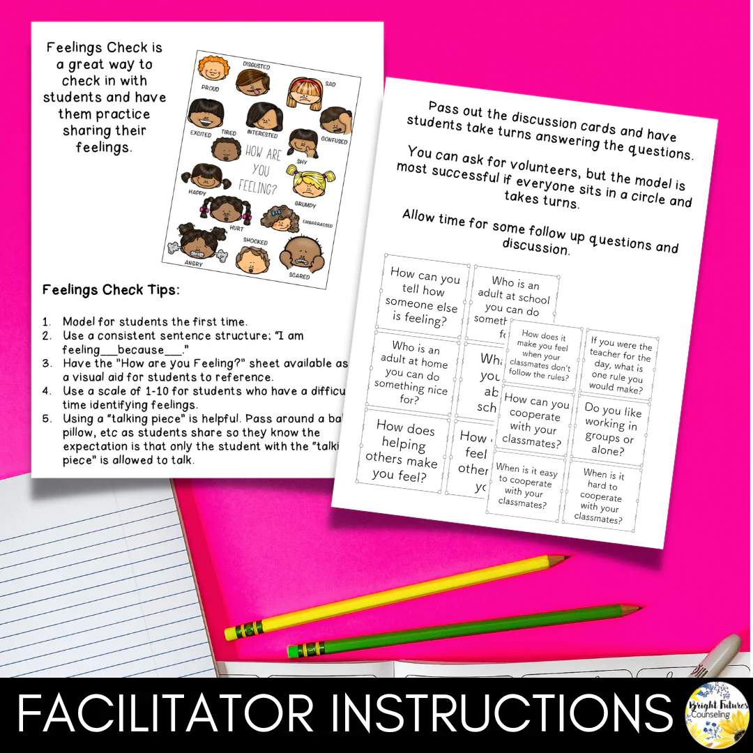 Morning Meeting Discussion Cards - Image 2